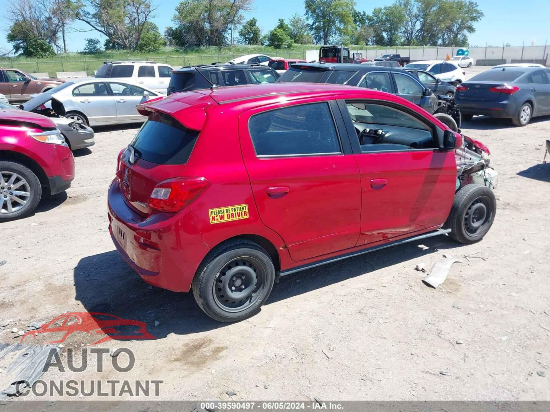 MITSUBISHI MIRAGE 2019 - ML32A3HJ3KH007357