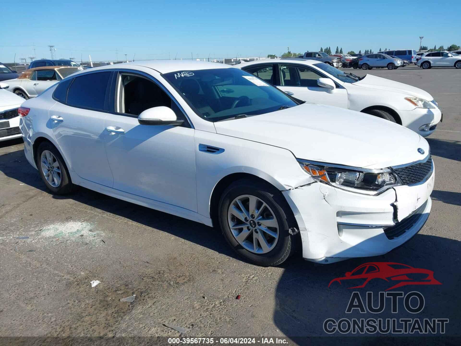 KIA OPTIMA 2018 - 5XXGT4L33JG177175