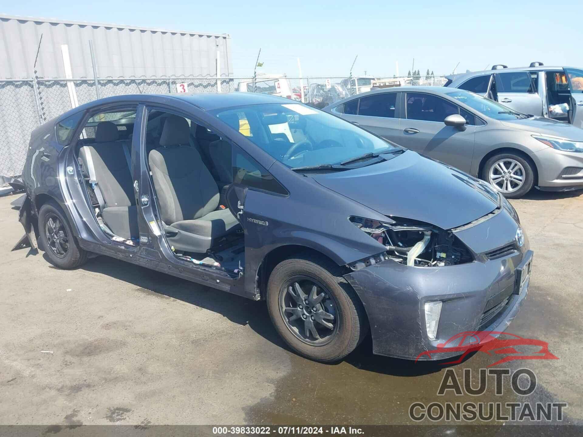 TOYOTA PRIUS 2014 - JTDKN3DU1E0391112