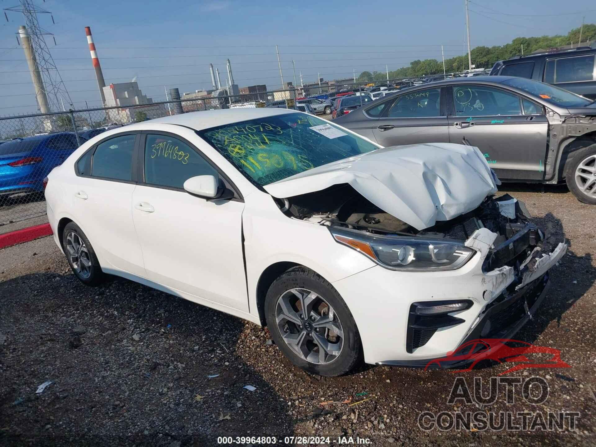 KIA FORTE 2019 - 3KPF24AD8KE115095