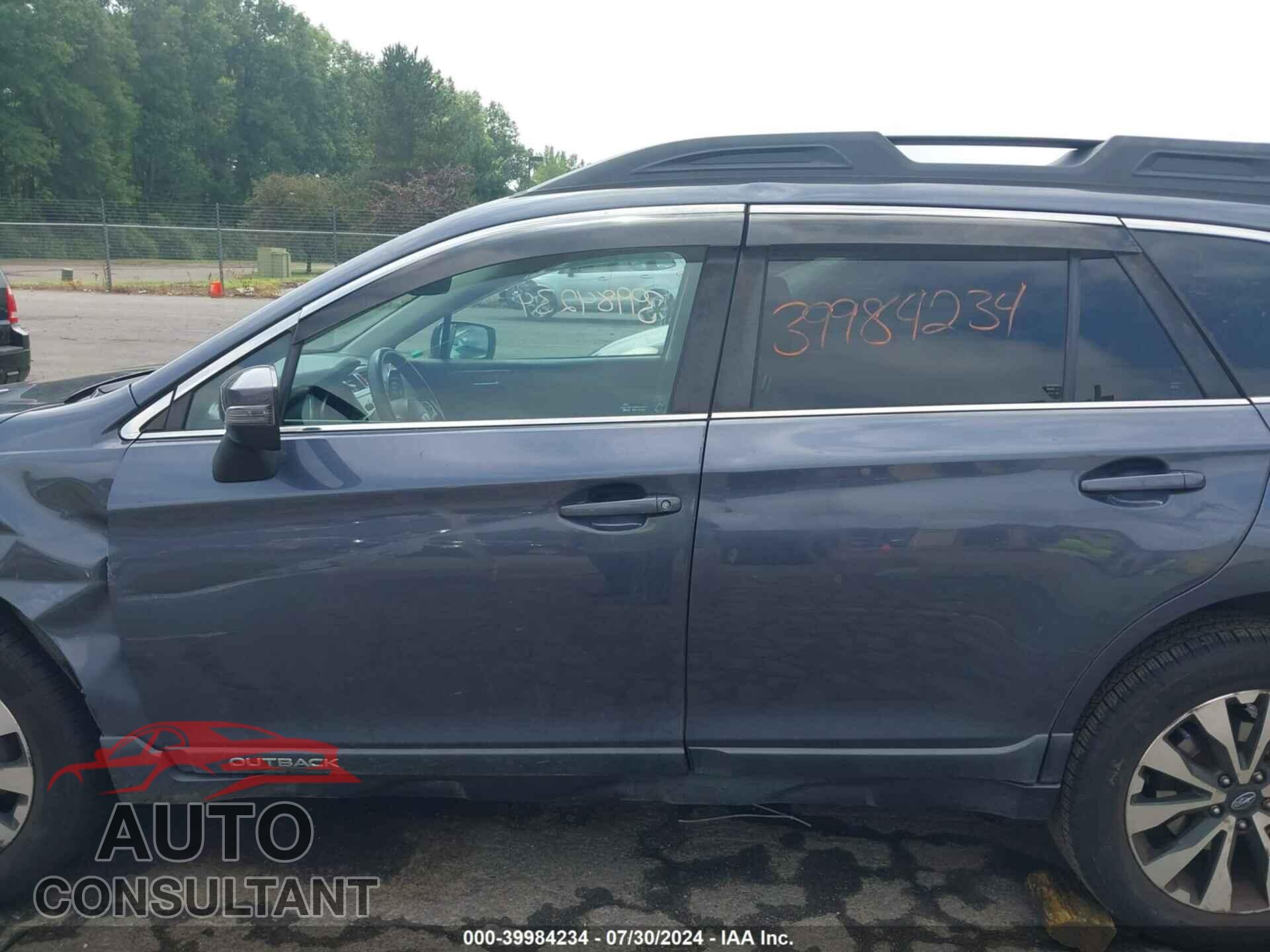 SUBARU OUTBACK 2017 - 4S4BSENCXH3338210