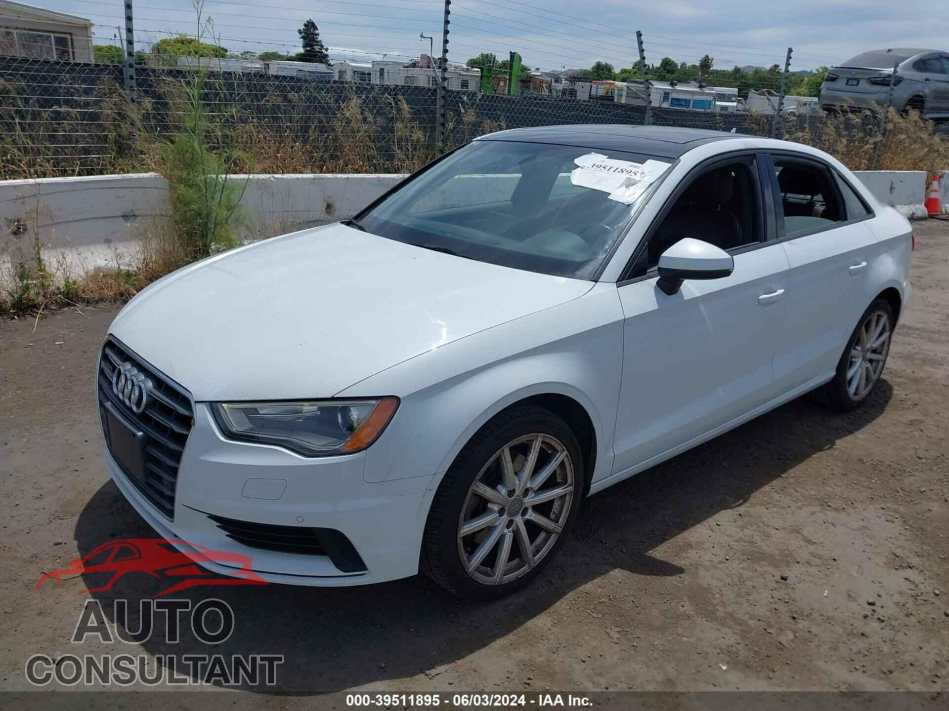 AUDI A3 2016 - WAUB8GFF8G1003641