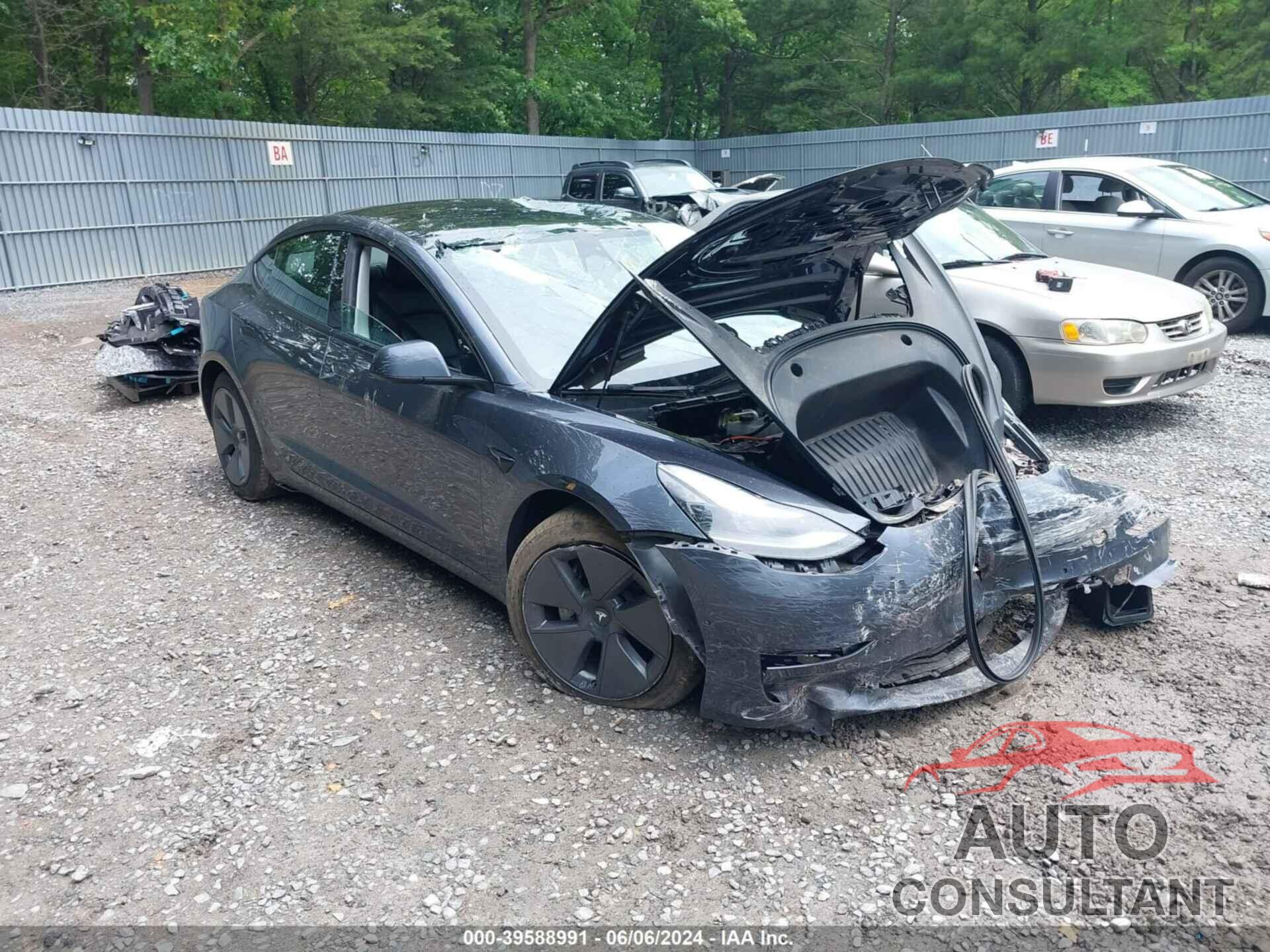 TESLA MODEL 3 2022 - 5YJ3E1EA9NF339547