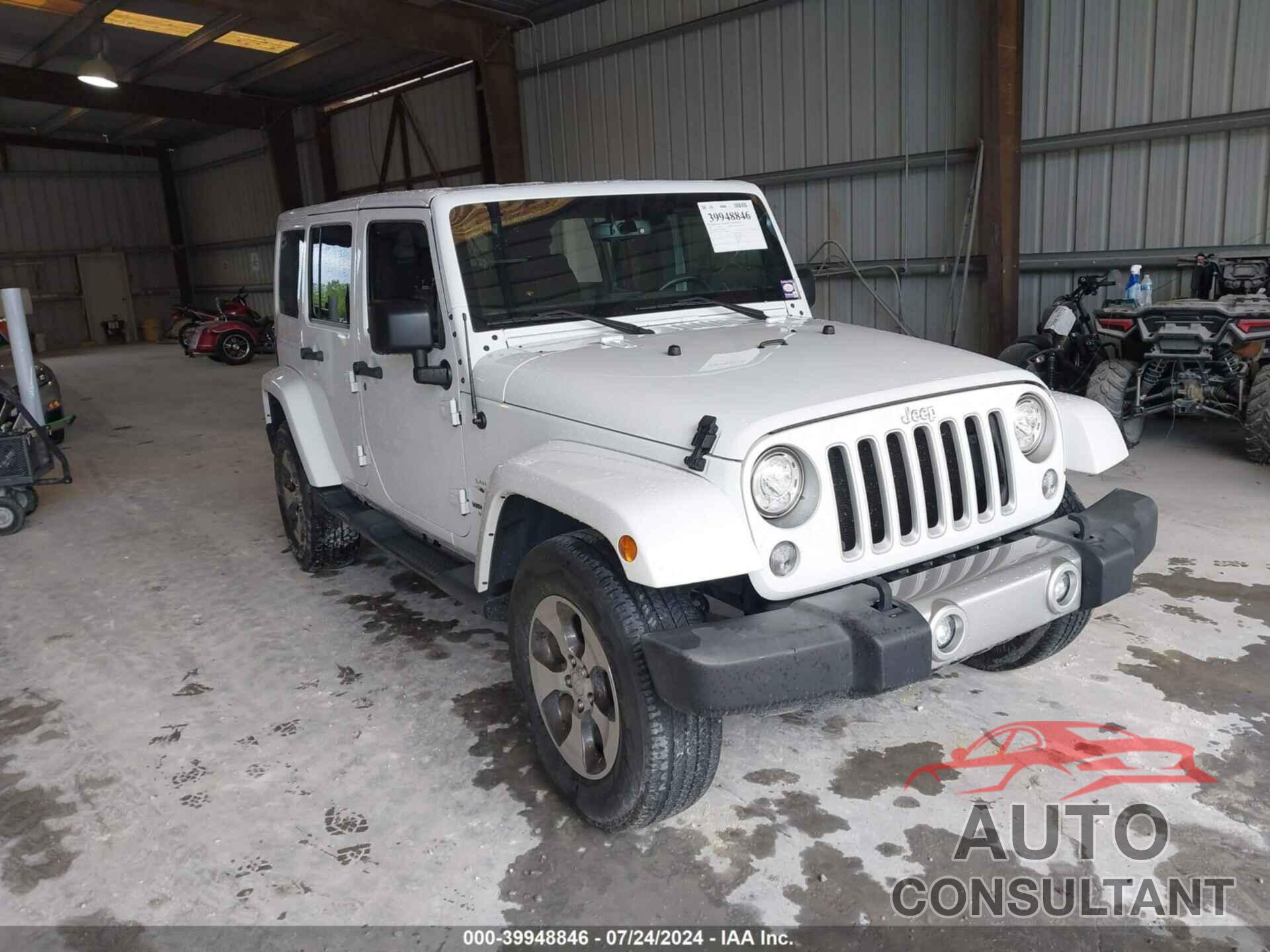 JEEP WRANGLER UNLIMITED 2017 - 1C4BJWEG3HL597489