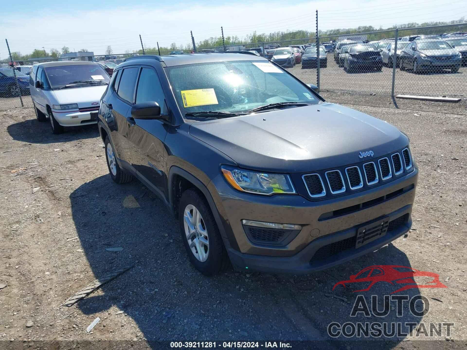 JEEP COMPASS 2018 - 3C4NJCABXJT411771