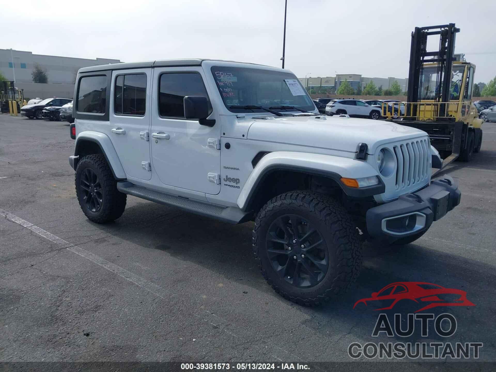 JEEP WRANGLER UNLIMITED 2021 - 1C4HJXEN6MW626068