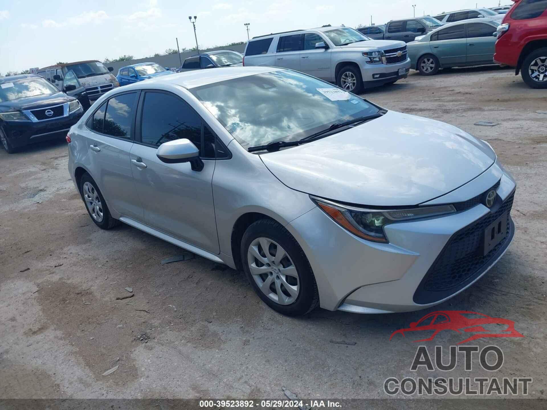 TOYOTA COROLLA 2020 - JTDEPRAE7LJ022821