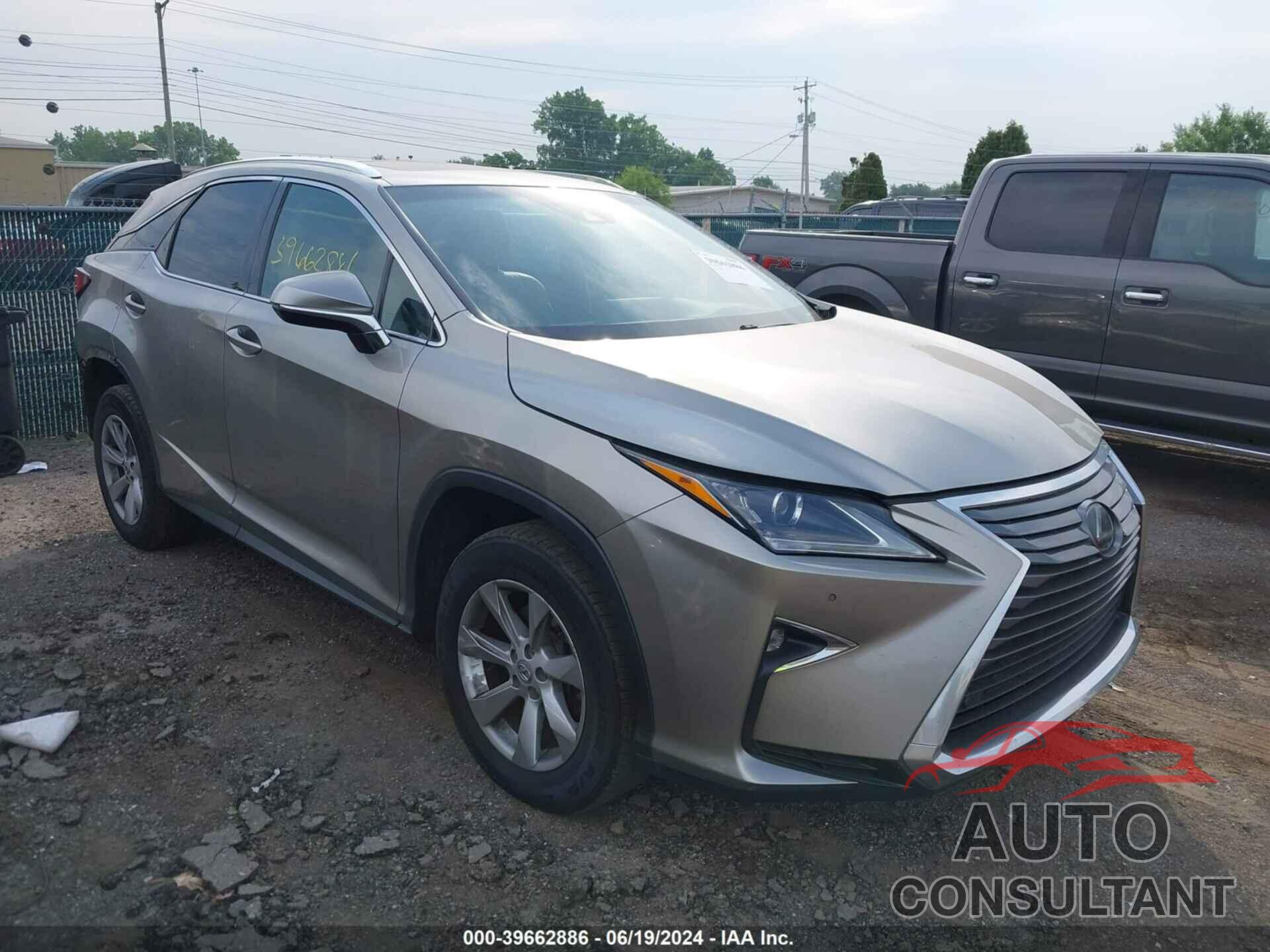 LEXUS RX 350 2017 - 2T2BZMCA4HC084900