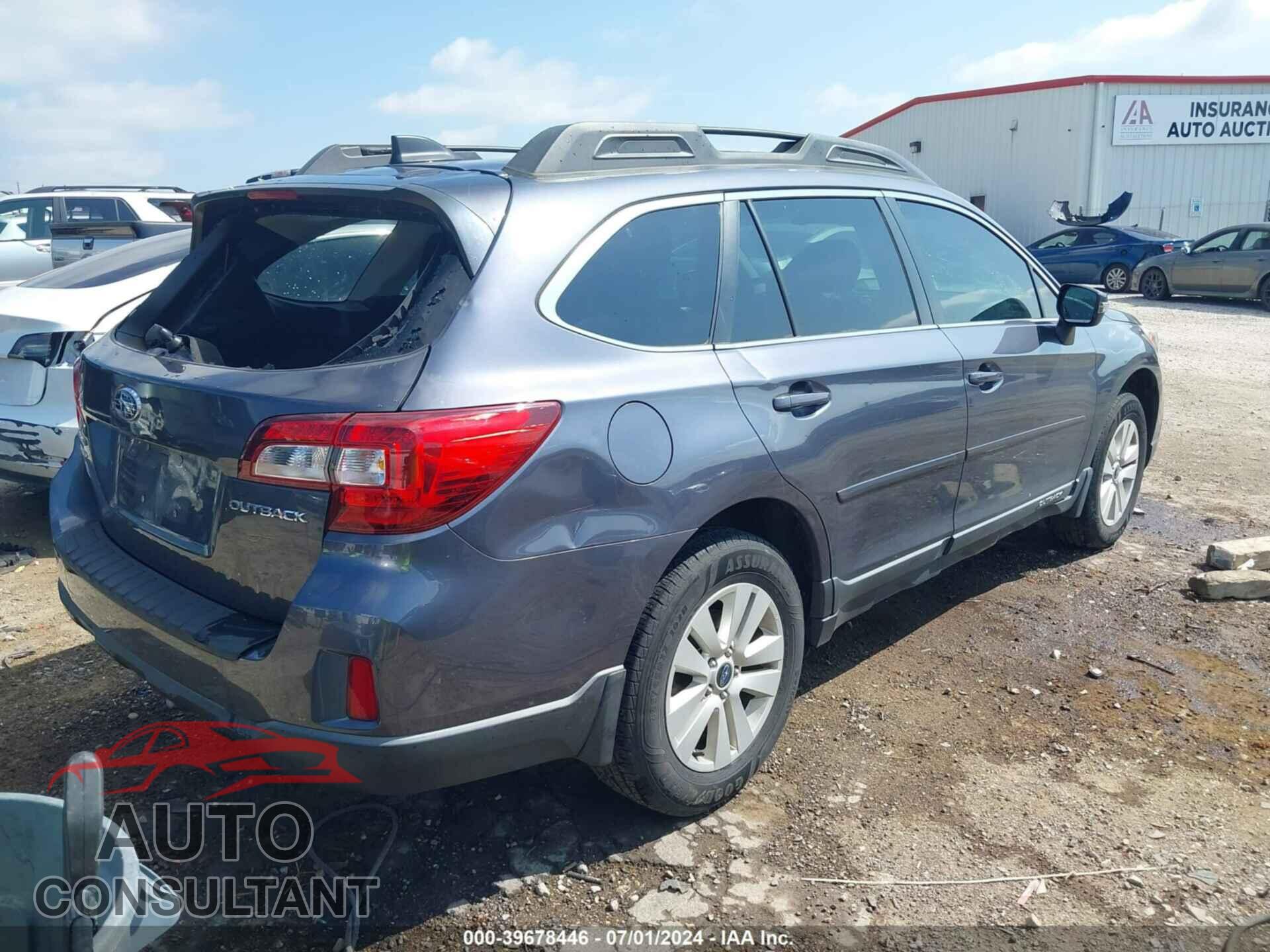 SUBARU OUTBACK 2016 - 4S4BSBFC5G3241511