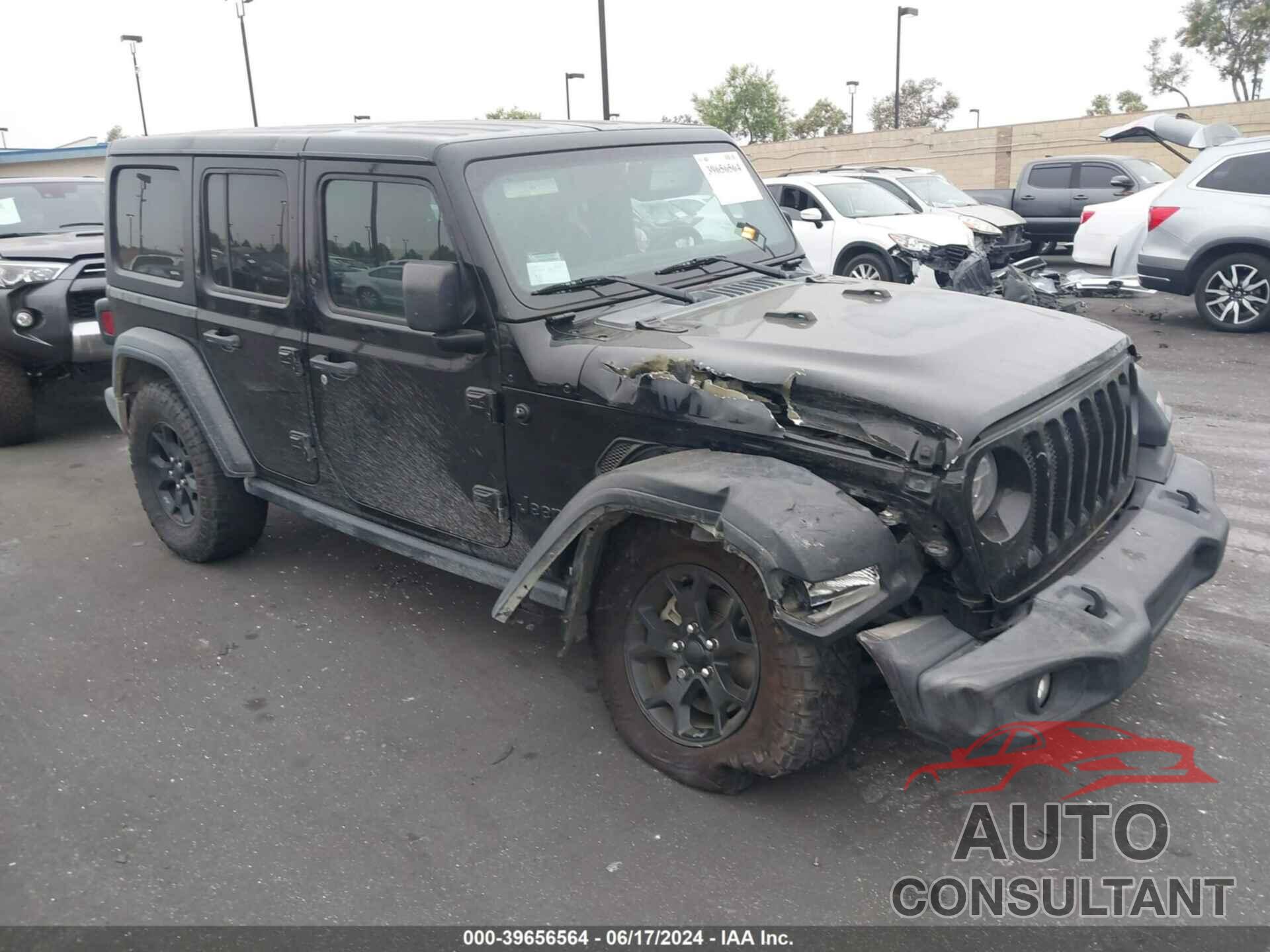 JEEP WRANGLER UNLIMITED 2020 - 1C4HJXDN6LW278207