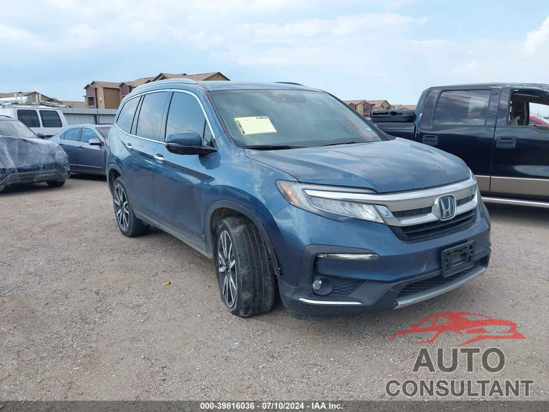 HONDA PILOT 2021 - 5FNYF6H03MB021635