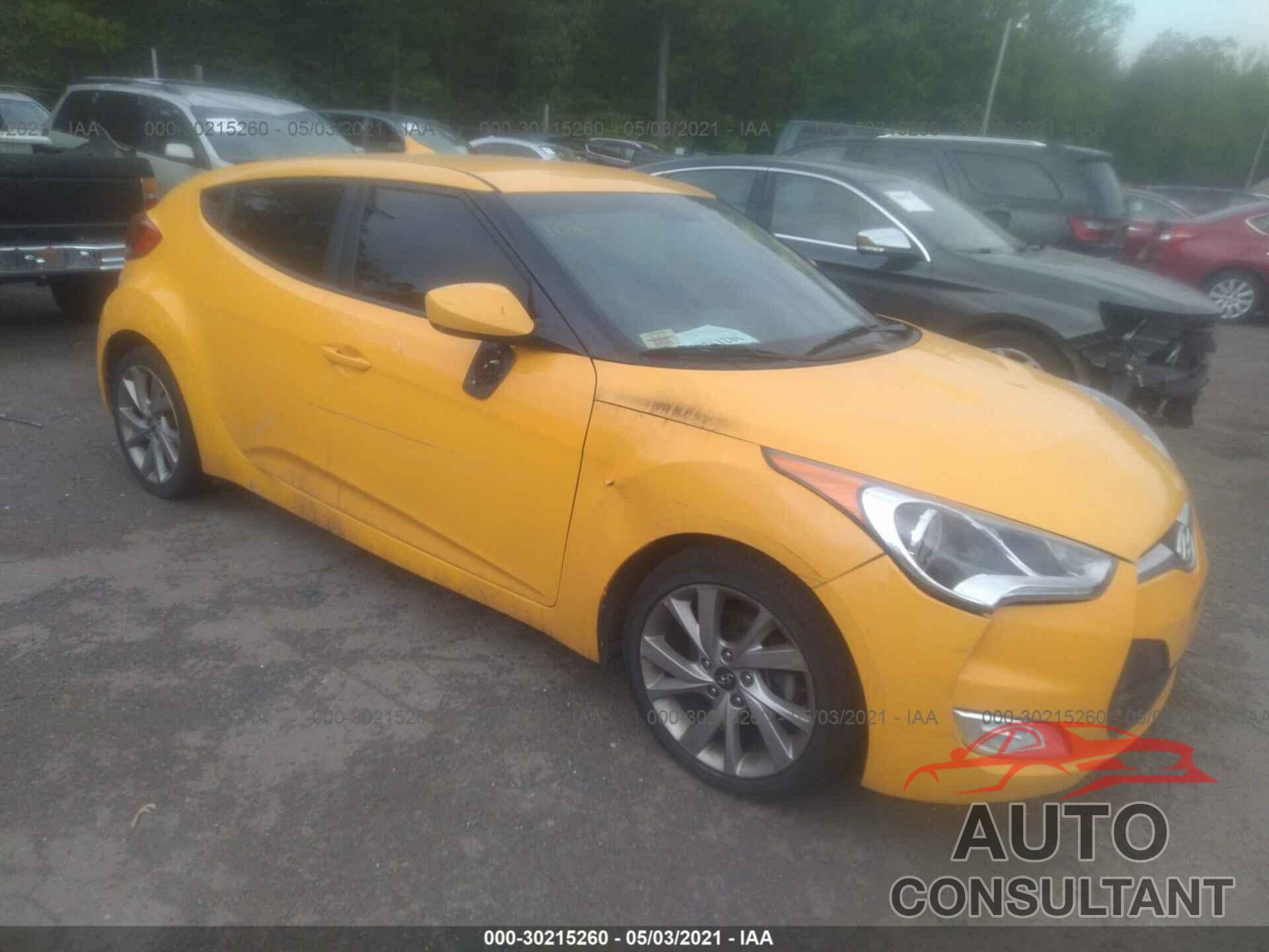 HYUNDAI VELOSTER 2017 - KMHTC6AD6HU306774