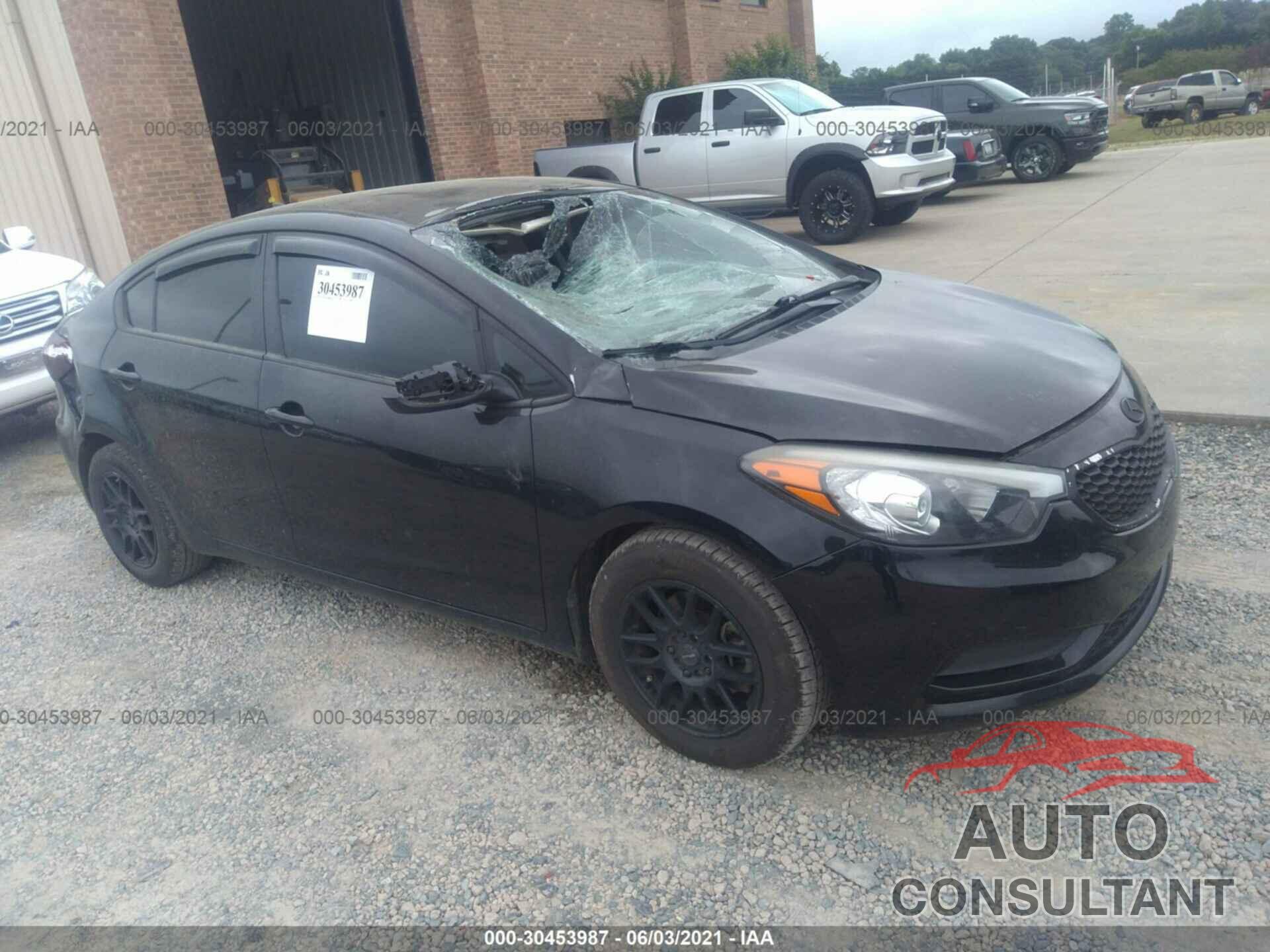 KIA FORTE 2016 - KNAFK4A6XG5597392