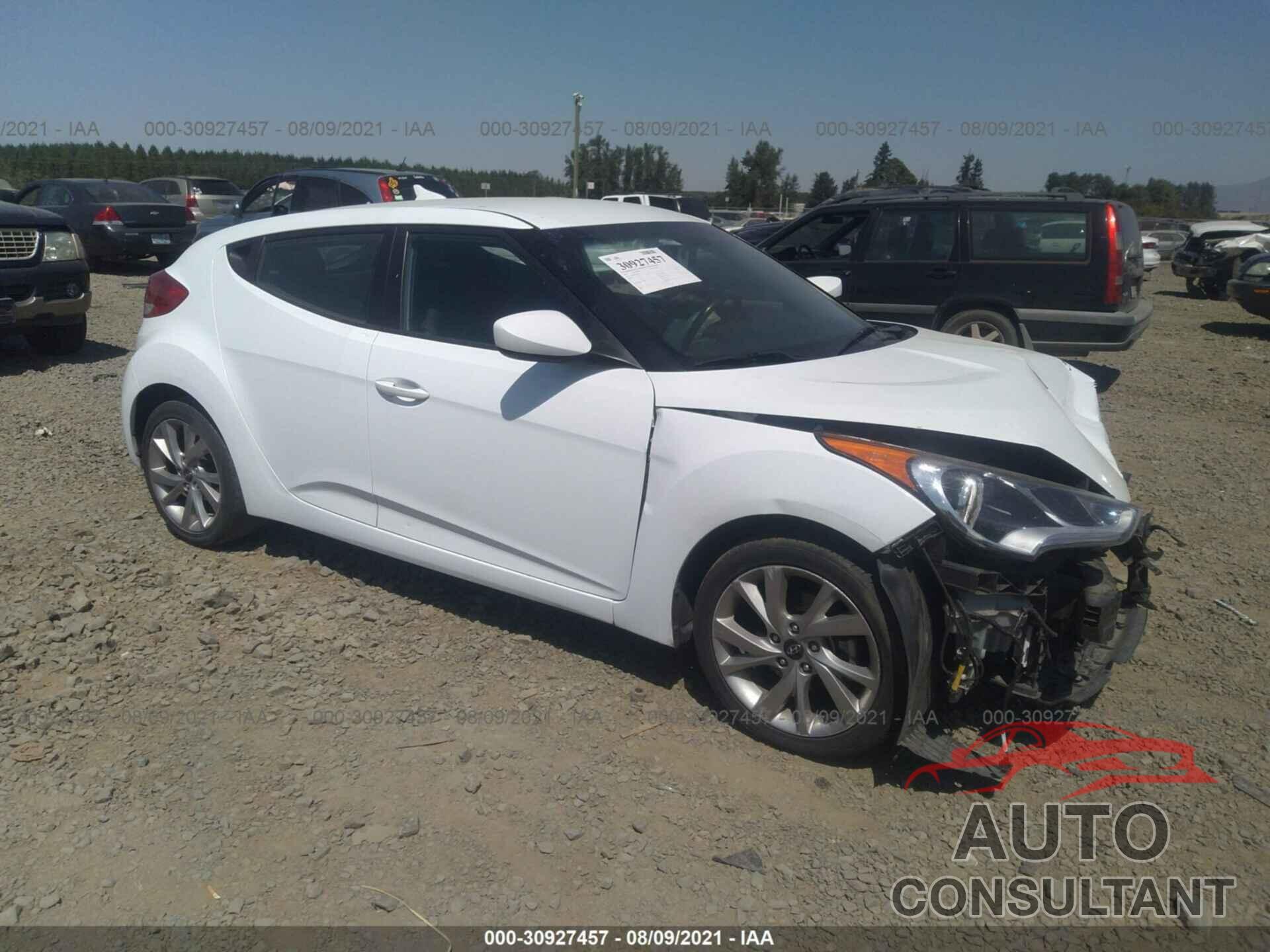 HYUNDAI VELOSTER 2017 - KMHTC6AD5HU307317