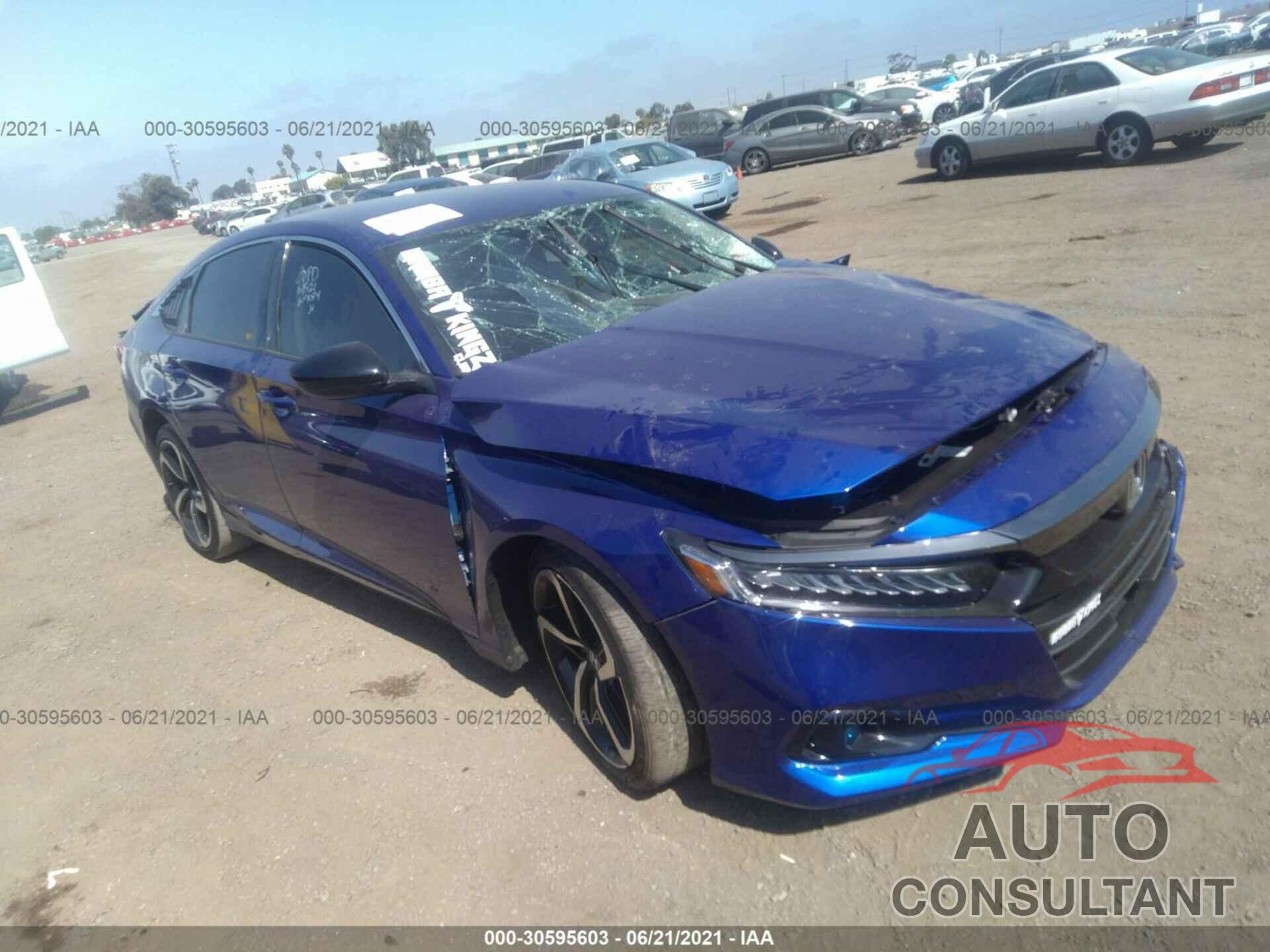 HONDA ACCORD SEDAN 2021 - 1HGCV1F42MA011436