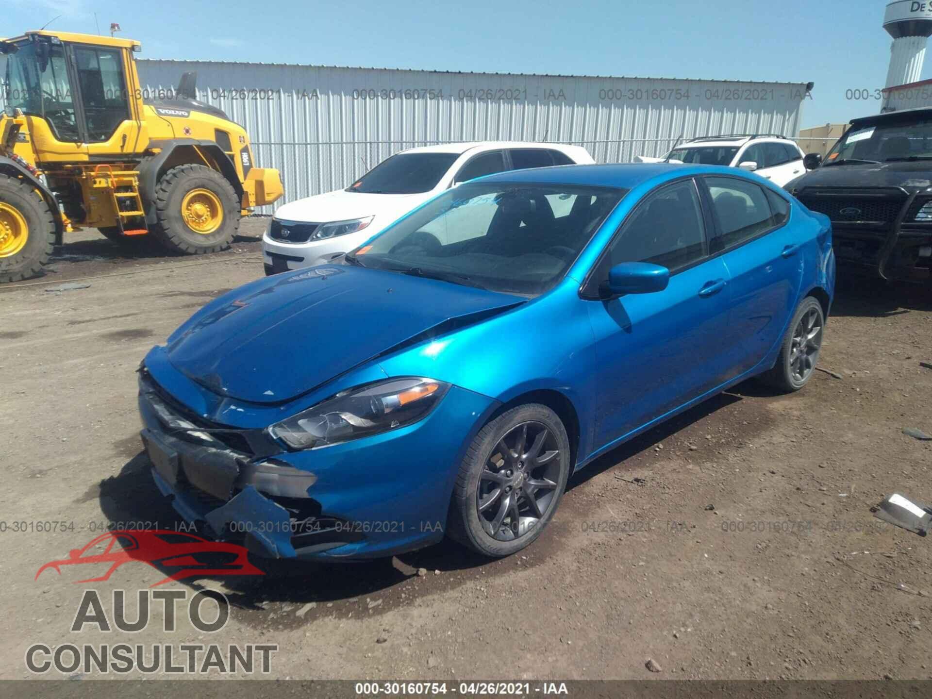 DODGE DART 2016 - 1C3CDFAA4GD703913