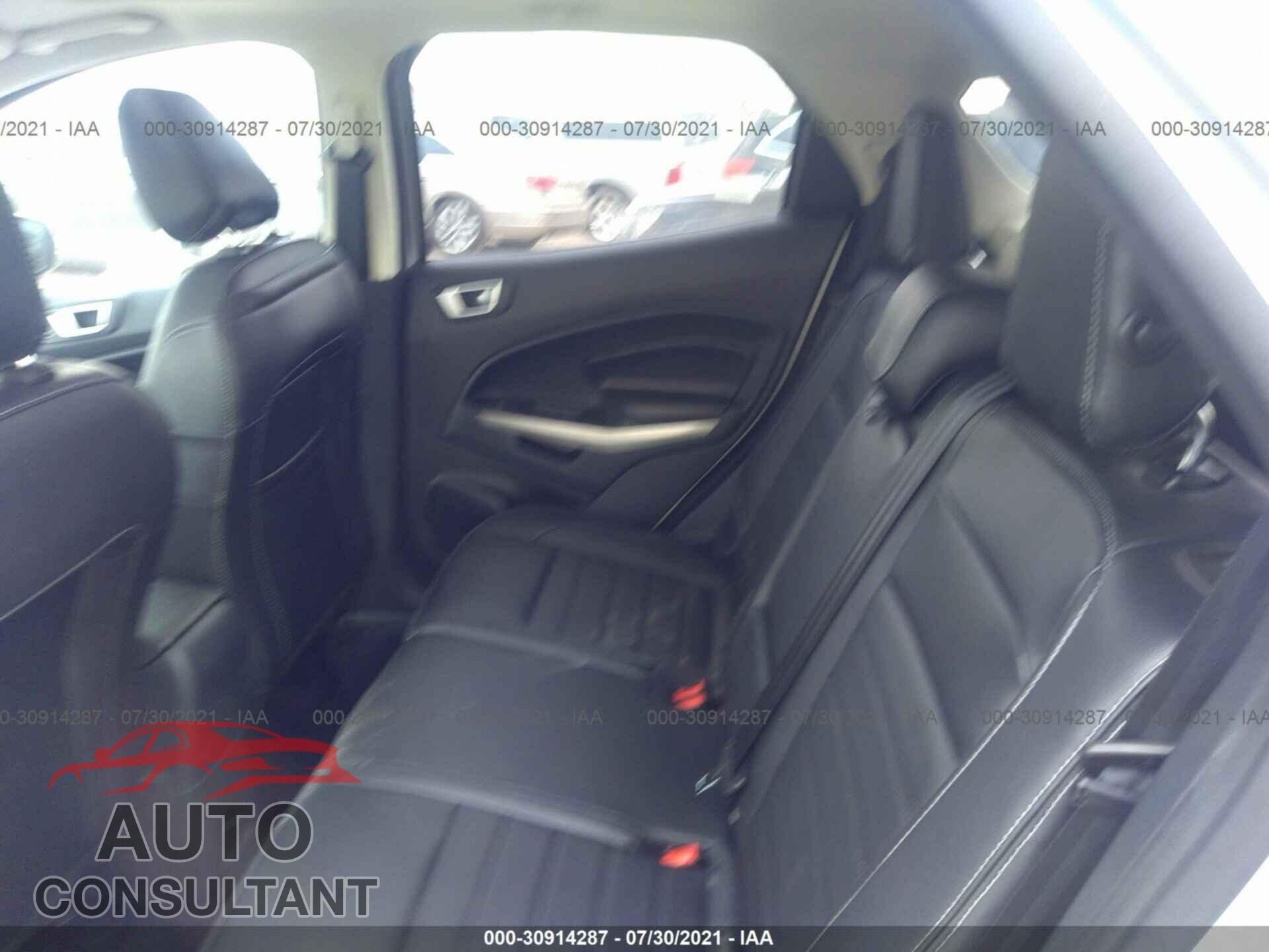 FORD ECOSPORT 2021 - MAJ6S3KL5MC407366