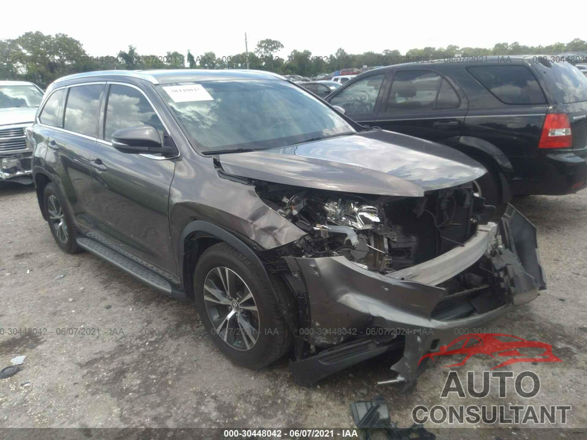 TOYOTA HIGHLANDER 2016 - 5TDKKRFHXGS503210