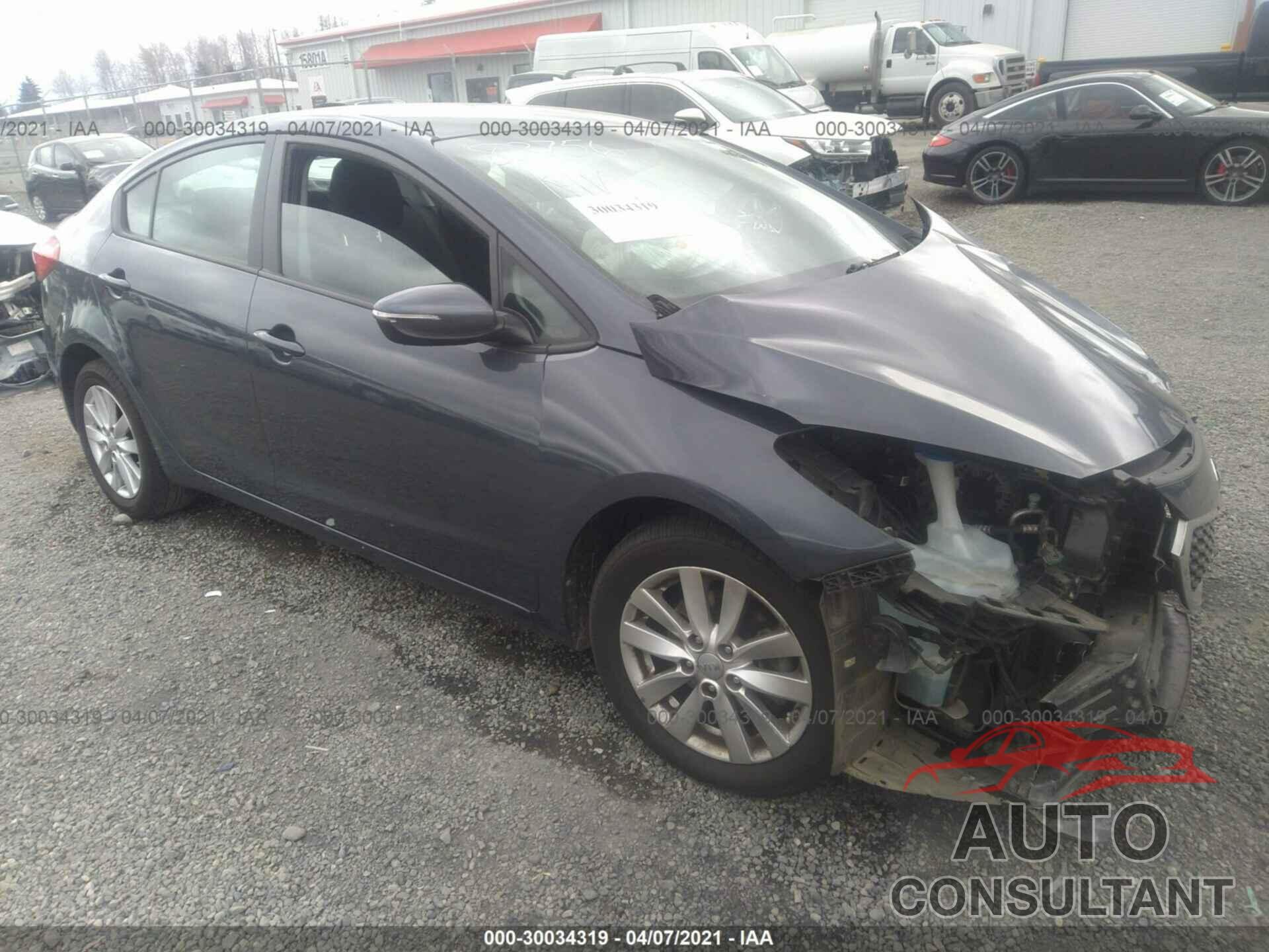 KIA FORTE 2016 - KNAFX4A67G5442087