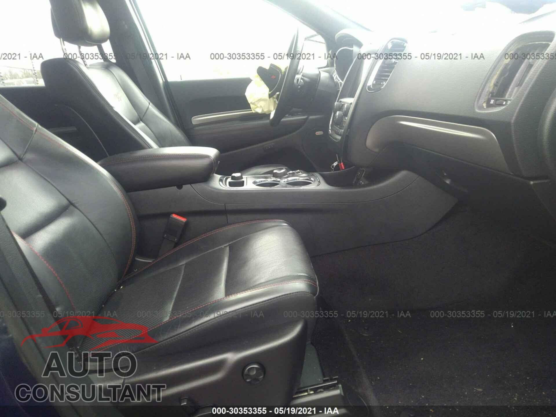 DODGE DURANGO 2017 - 1C4SDJCT5HC820299