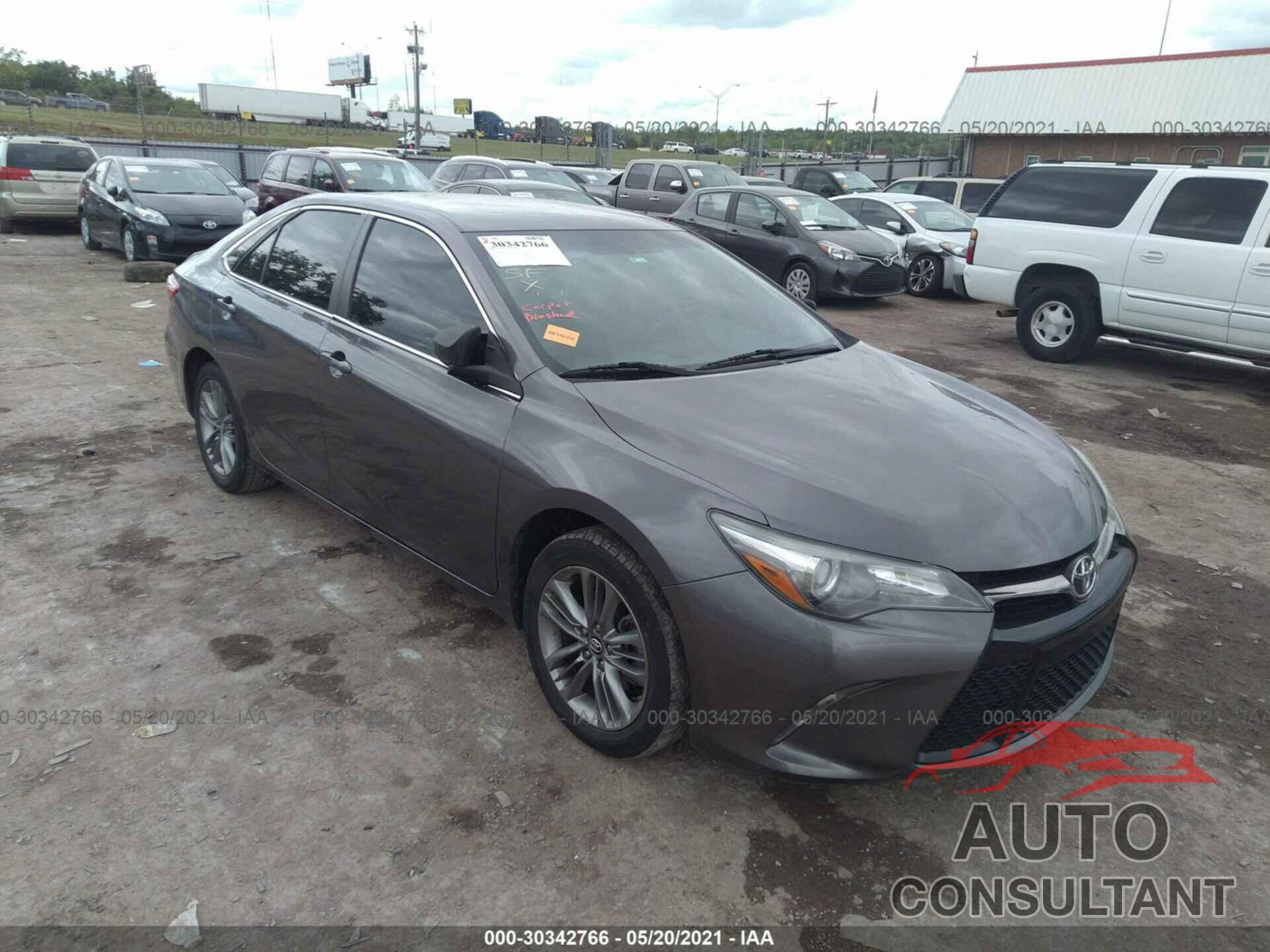TOYOTA CAMRY 2016 - 4T1BF1FK8GU592445