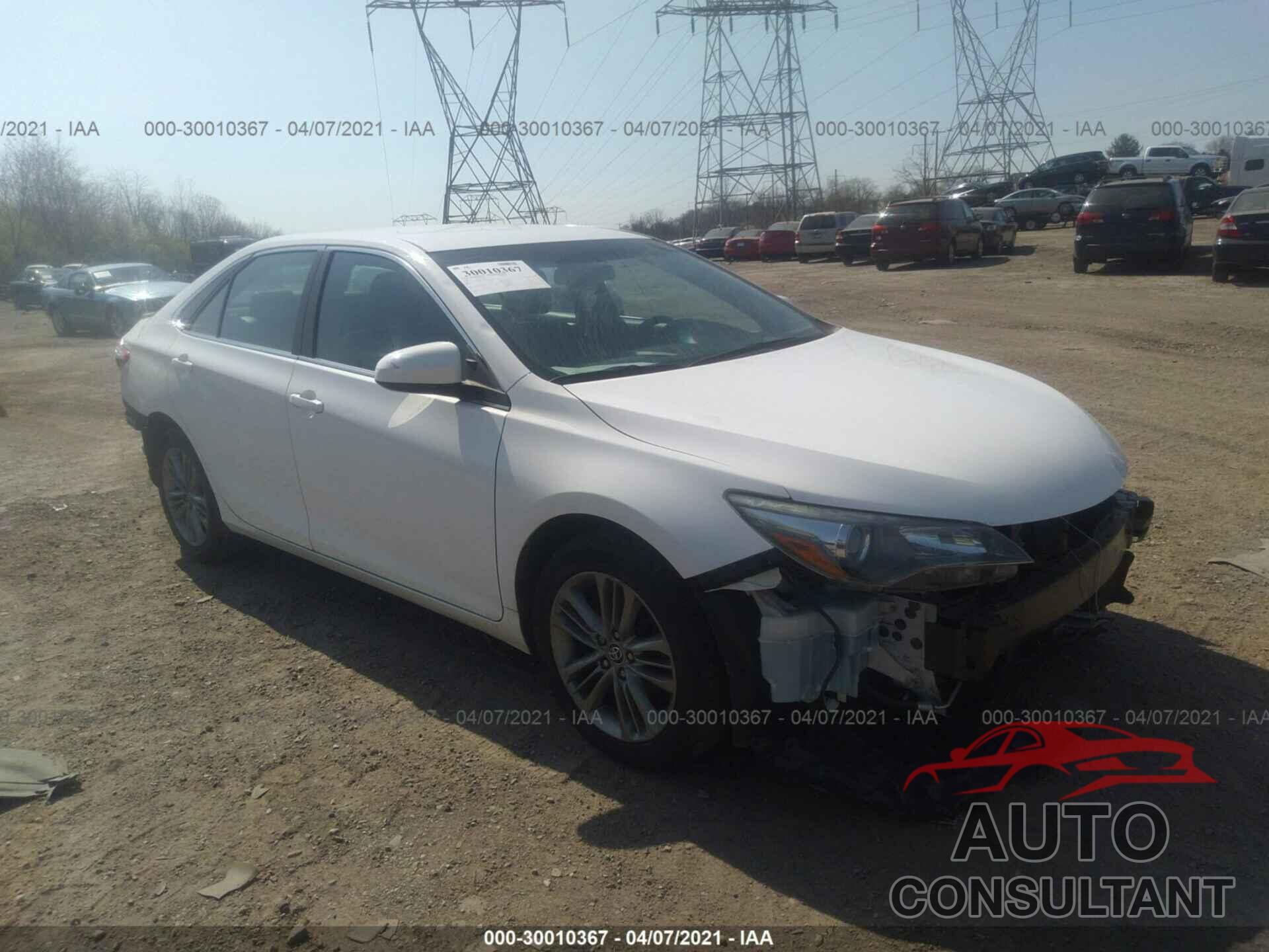 TOYOTA CAMRY 2016 - 4T1BF1FK0GU147651