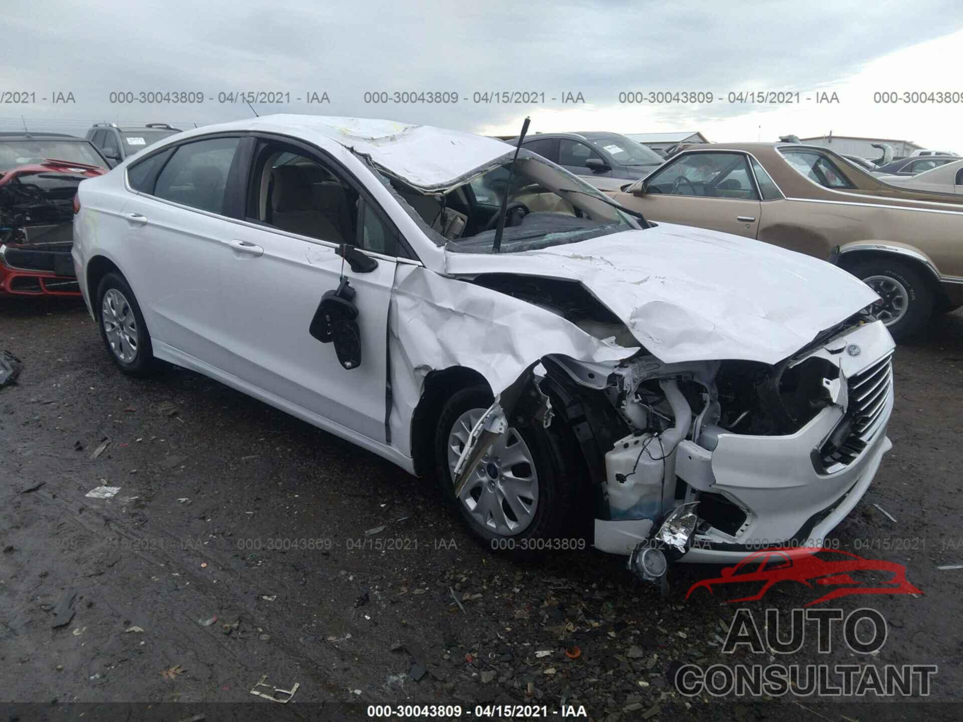 FORD FUSION 2019 - 3FA6P0G7XKR160369