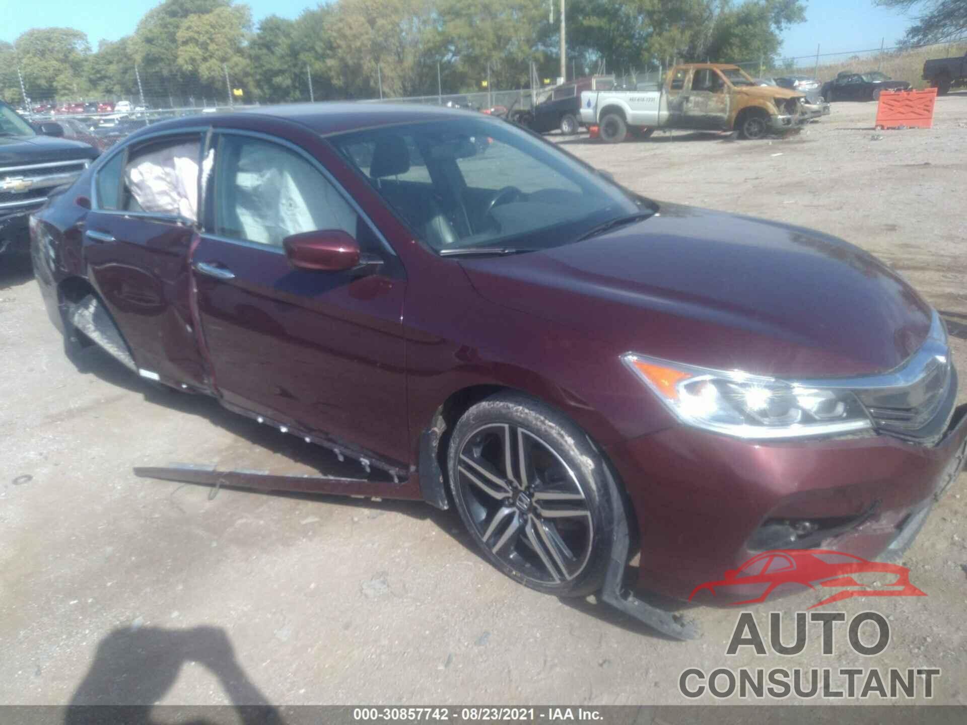 HONDA ACCORD SEDAN 2016 - 1HGCR2F53GA102772