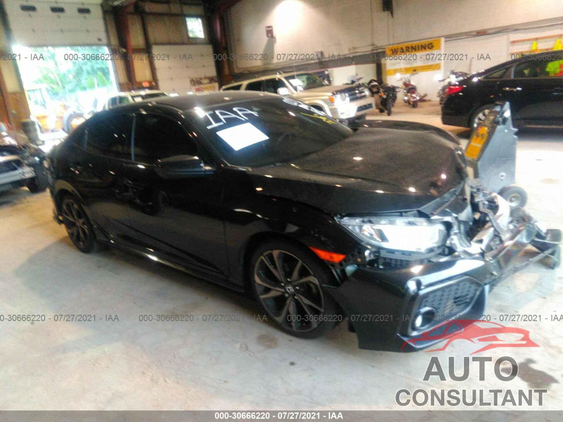 HONDA CIVIC HATCHBACK 2019 - SHHFK7H40KU408487