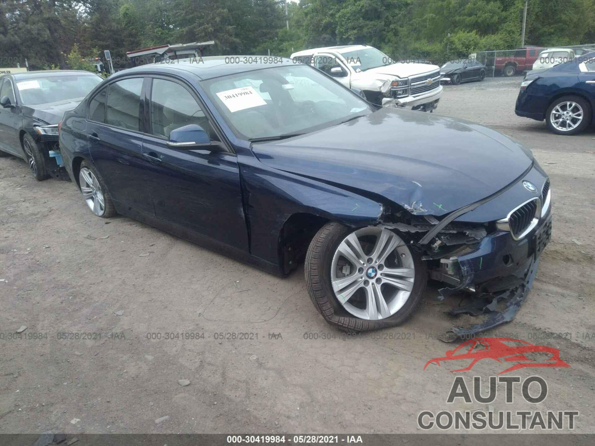 BMW 3 SERIES 2016 - WBA8F1C56GK438824