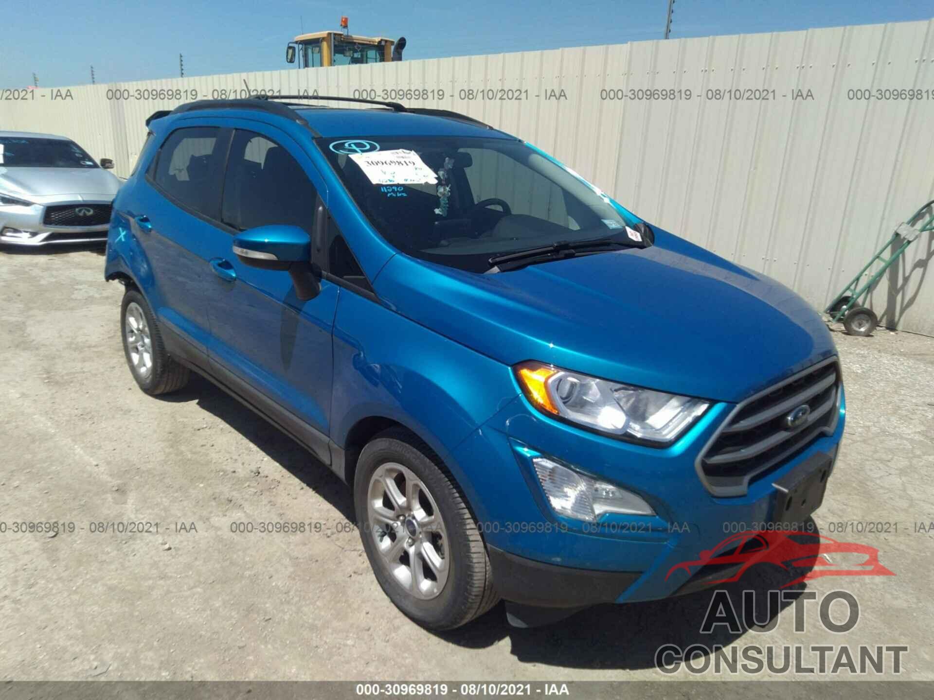 FORD ECOSPORT 2020 - MAJ3S2GE3LC360943