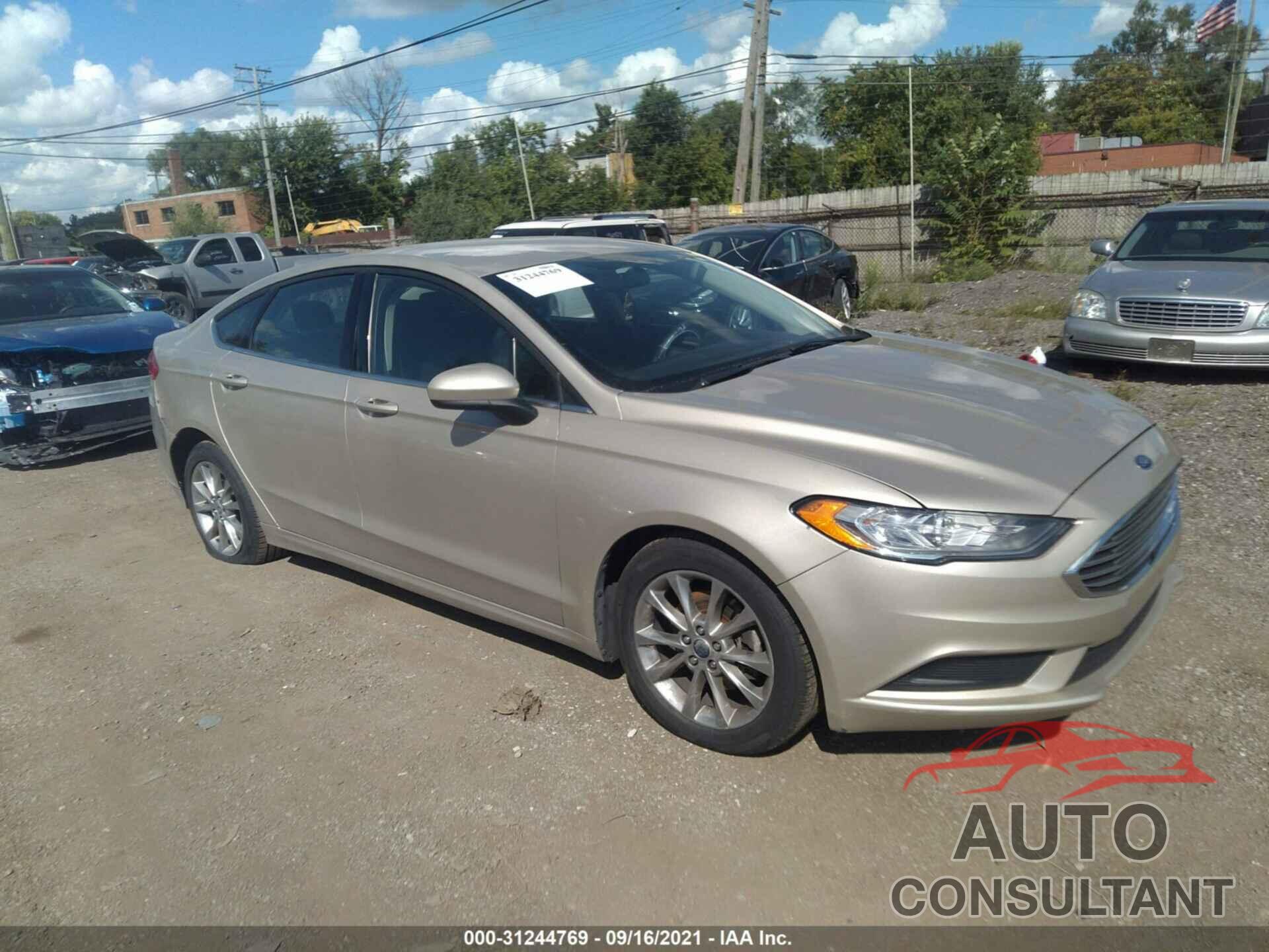 FORD FUSION 2017 - 3FA6P0H77HR404986