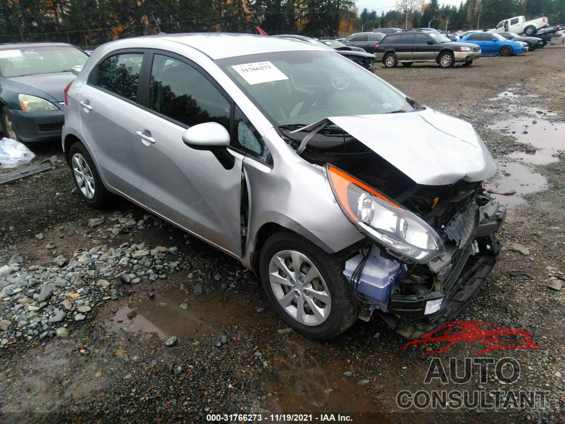 KIA RIO 2016 - KNADM5A36G6675478
