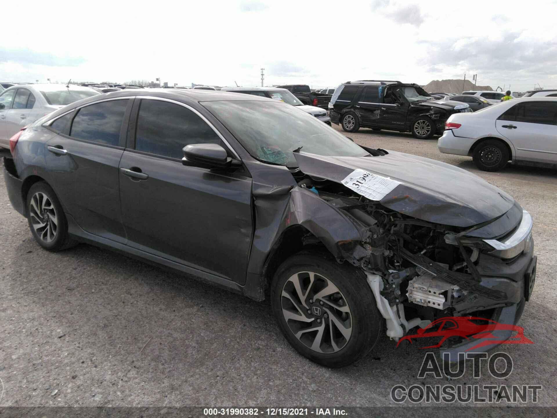 HONDA CIVIC SEDAN 2016 - 4T1C11AK8LU387910