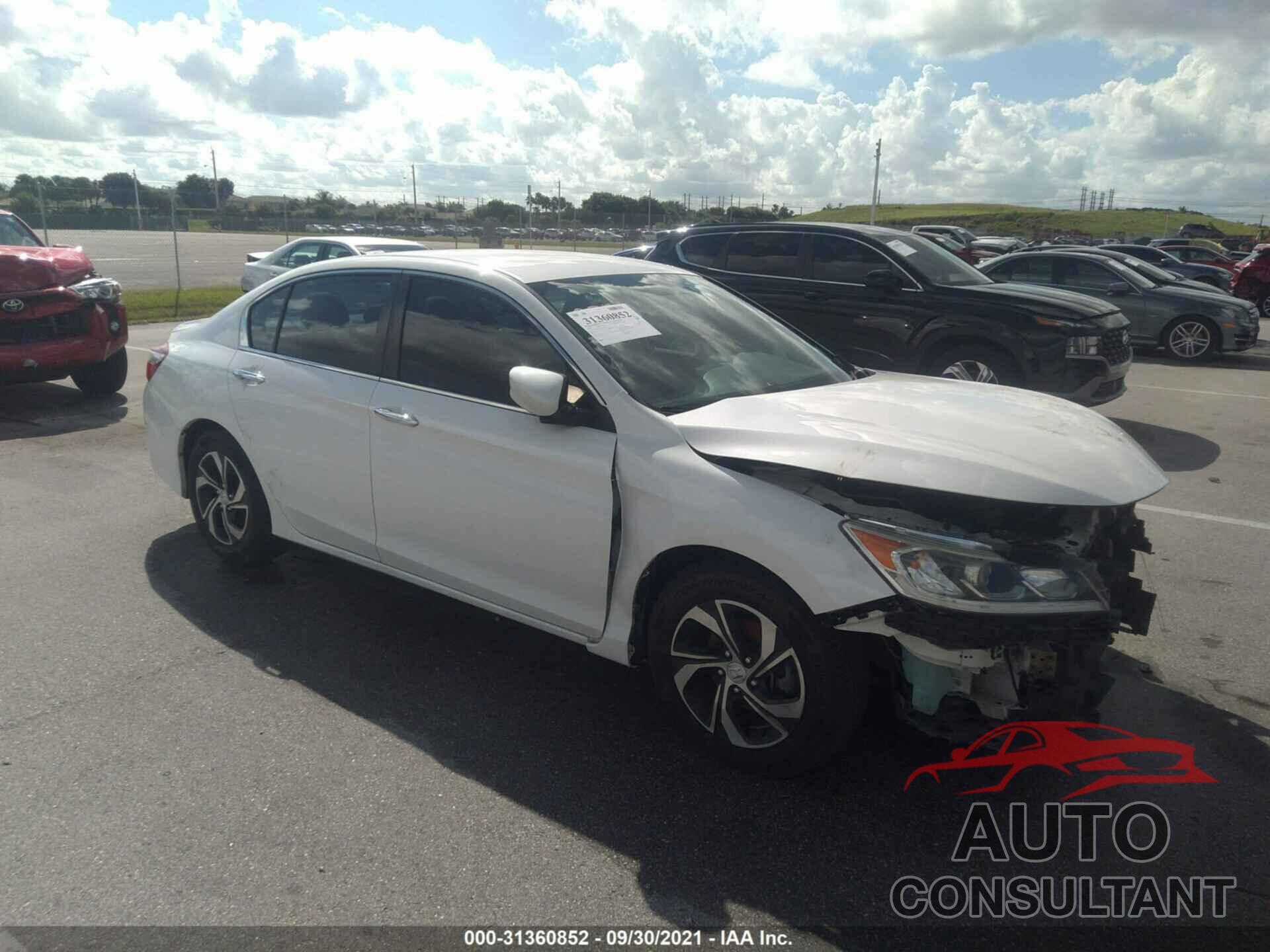 HONDA ACCORD SEDAN 2016 - 1HGCR2F35GA118082