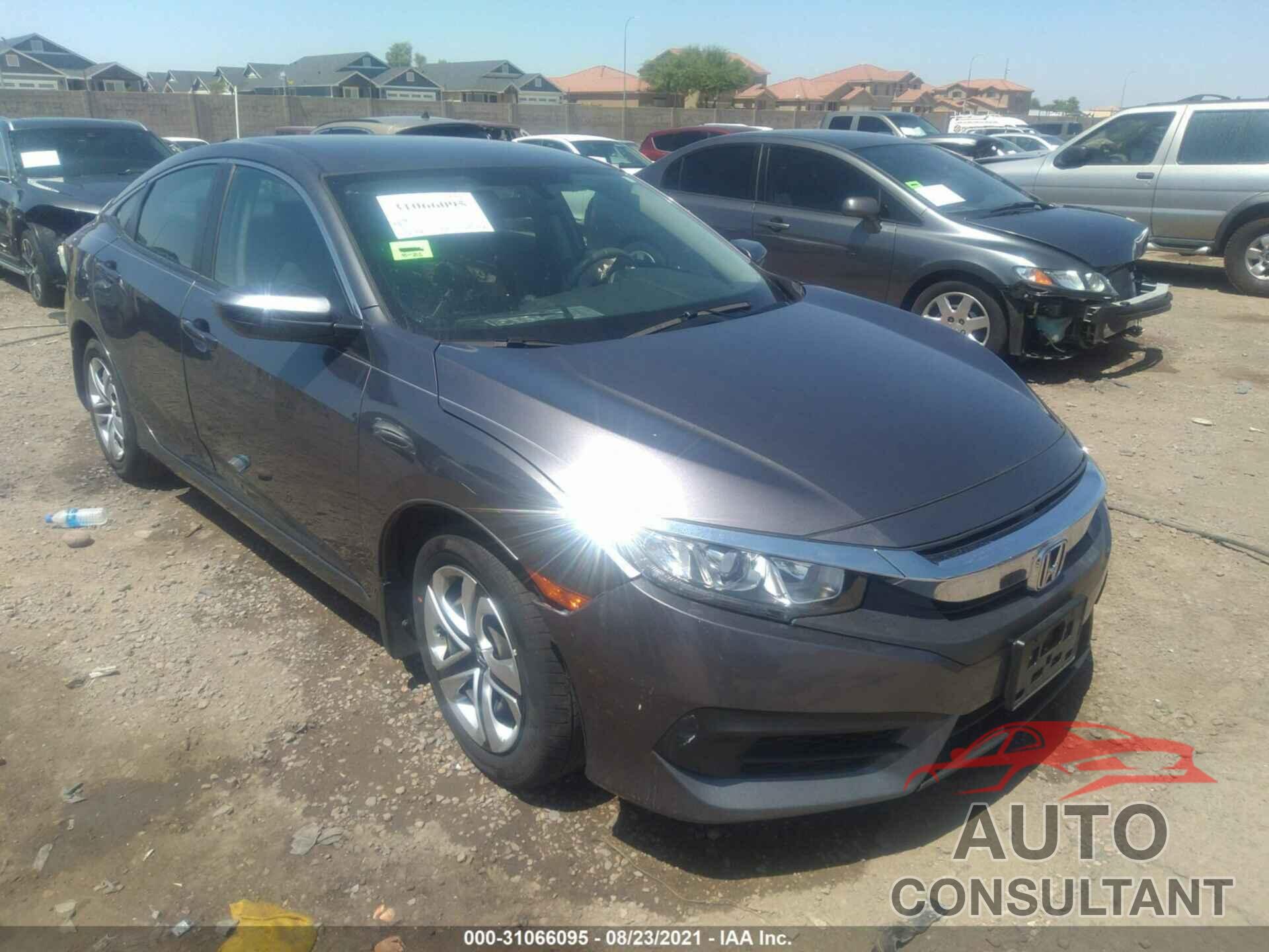 HONDA CIVIC SEDAN 2016 - 19XFC2F50GE099100