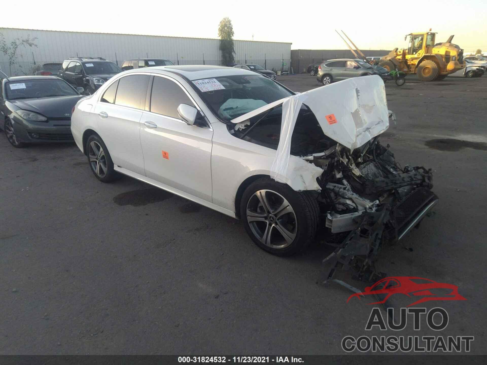 MERCEDES-BENZ E-CLASS 2019 - WDDZF4JB8KA603648