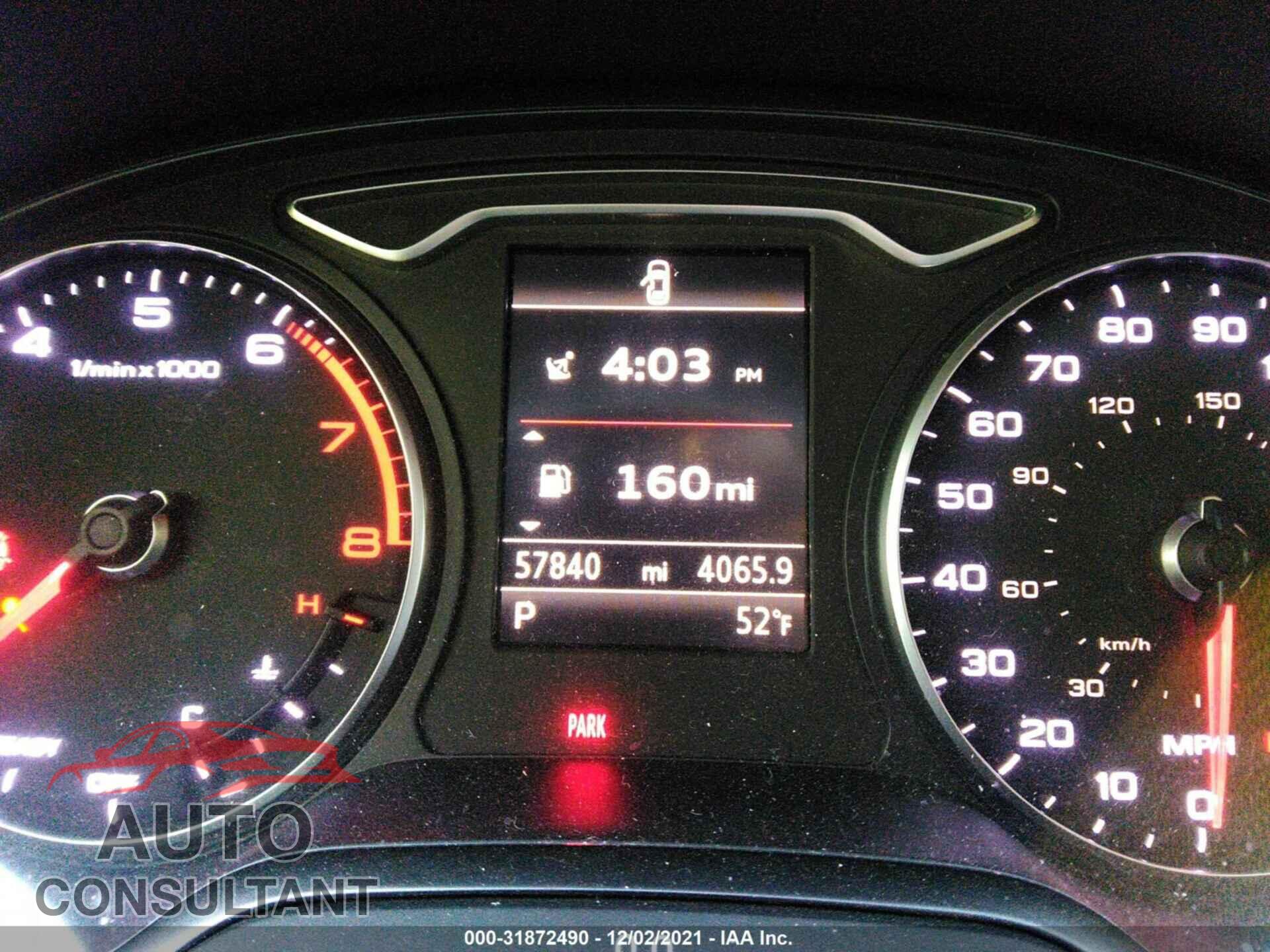 AUDI A3 2016 - WAUA7GFF3G1008678