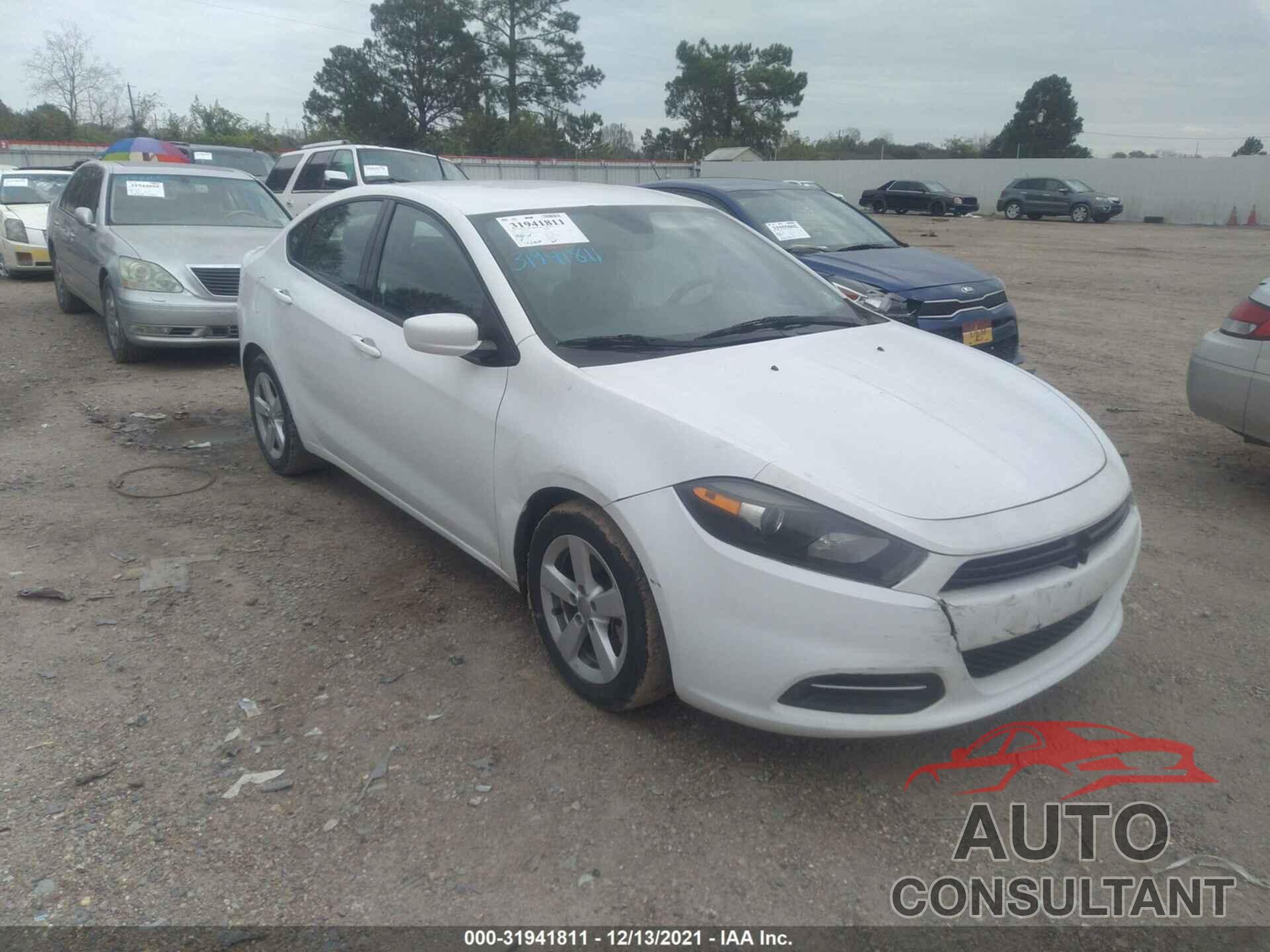 DODGE DART 2016 - 1C3CDFBA2GD613383