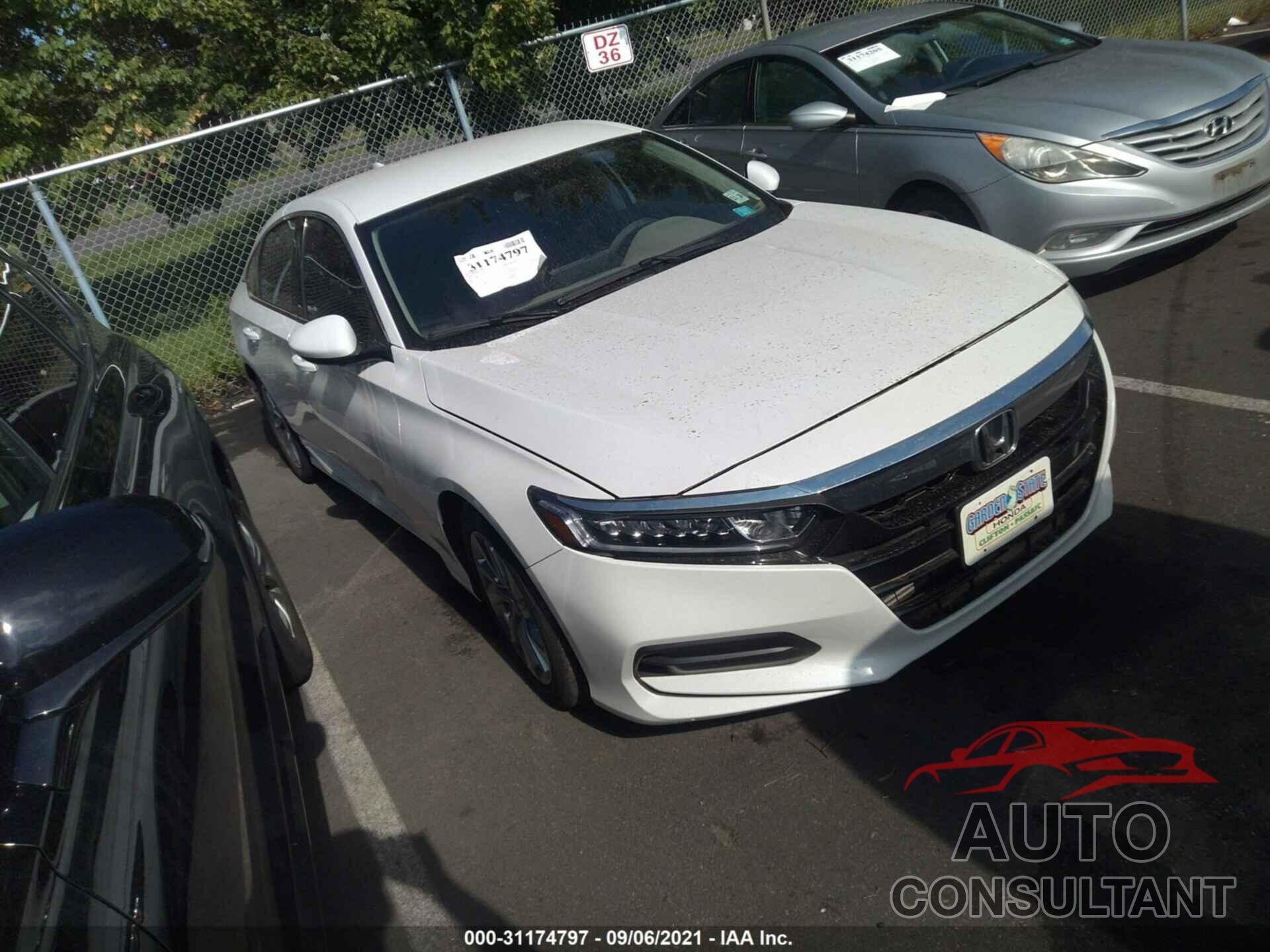 HONDA ACCORD SEDAN 2019 - 1HGCV1F10KA172998