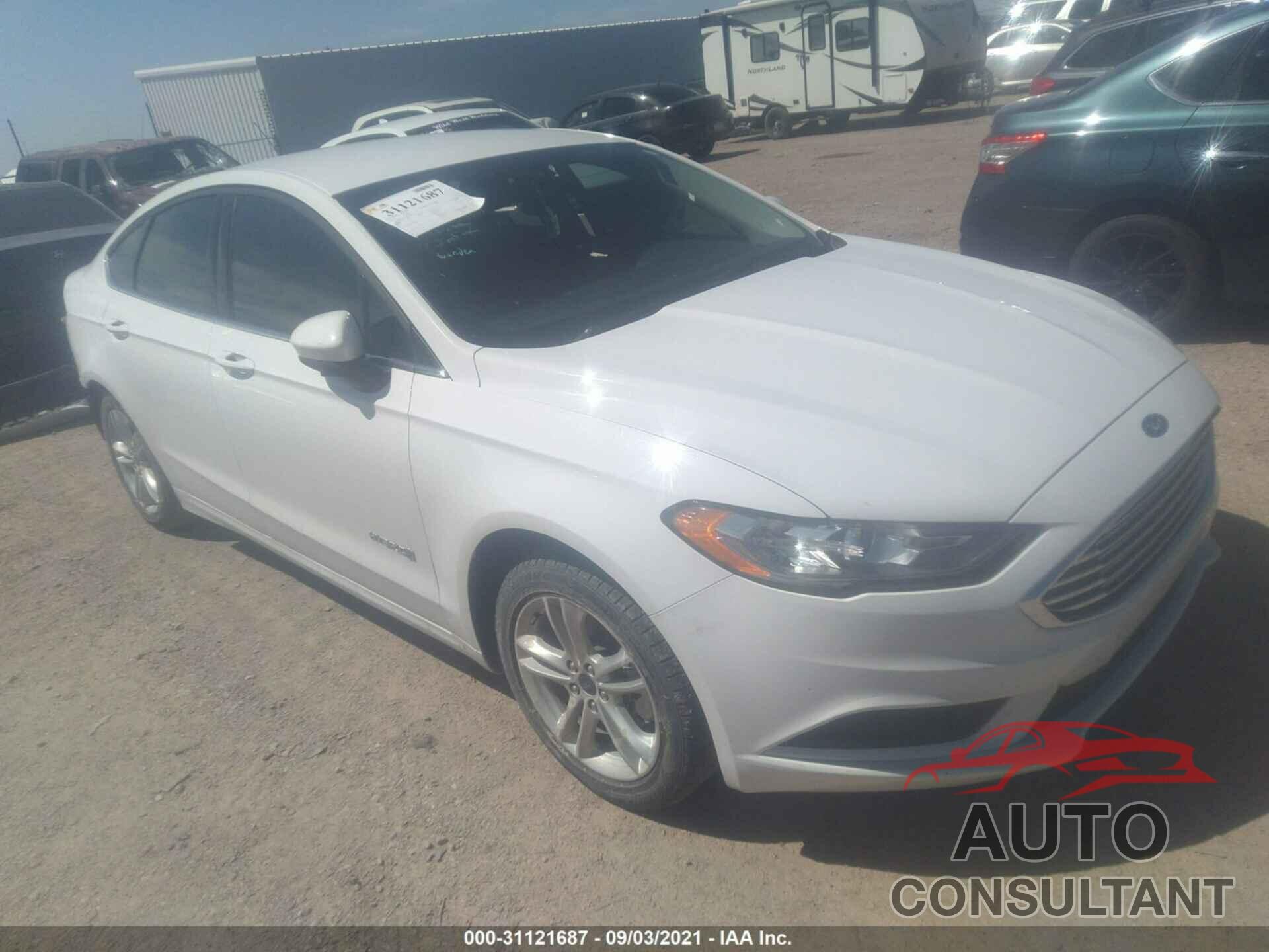 FORD FUSION HYBRID 2018 - 3FA6P0UU9JR136928