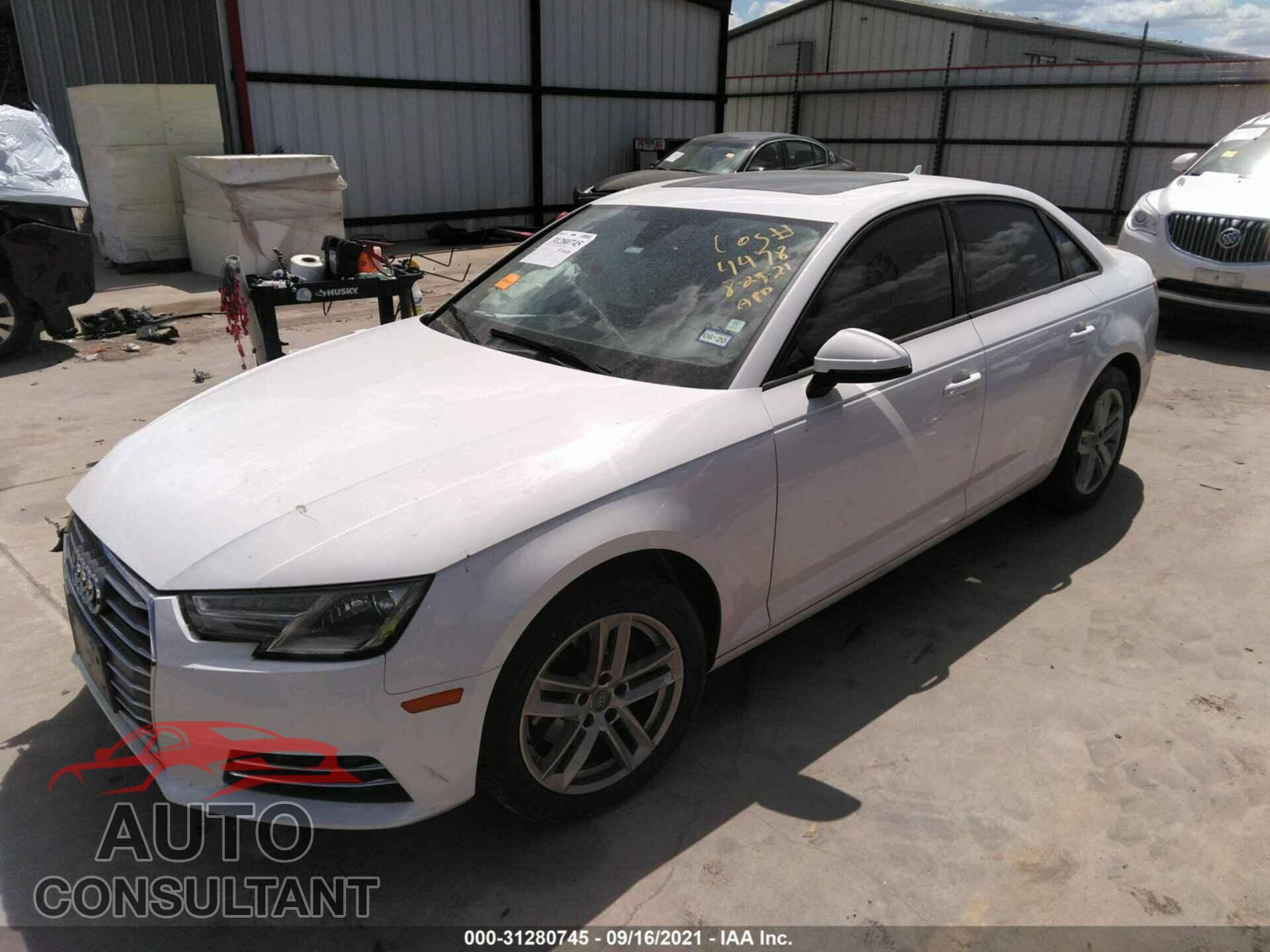 AUDI A4 2017 - WAUGMAF40HA173636