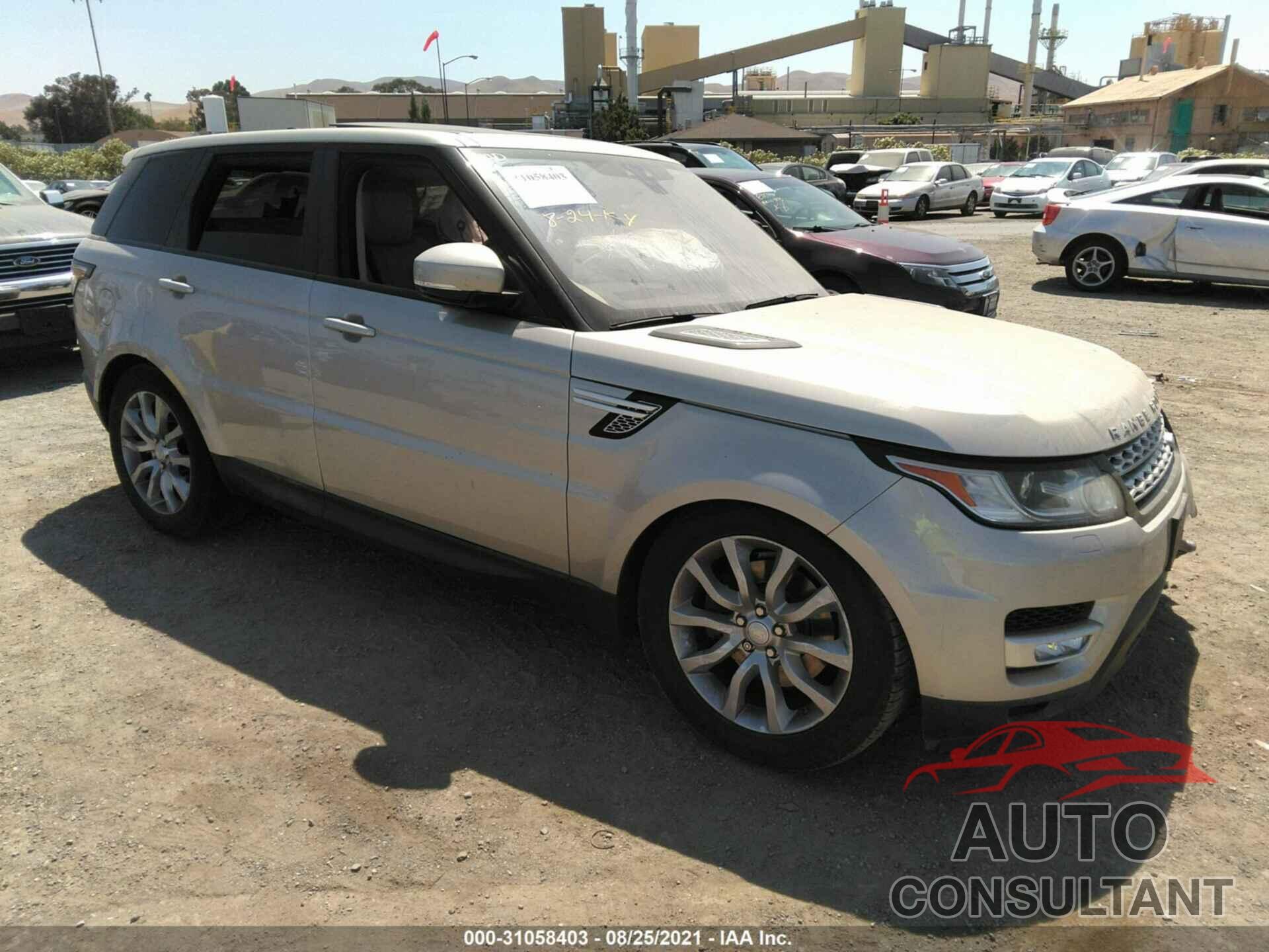LAND ROVER RANGE ROVER SPORT 2017 - SALWR2FVXHA163283