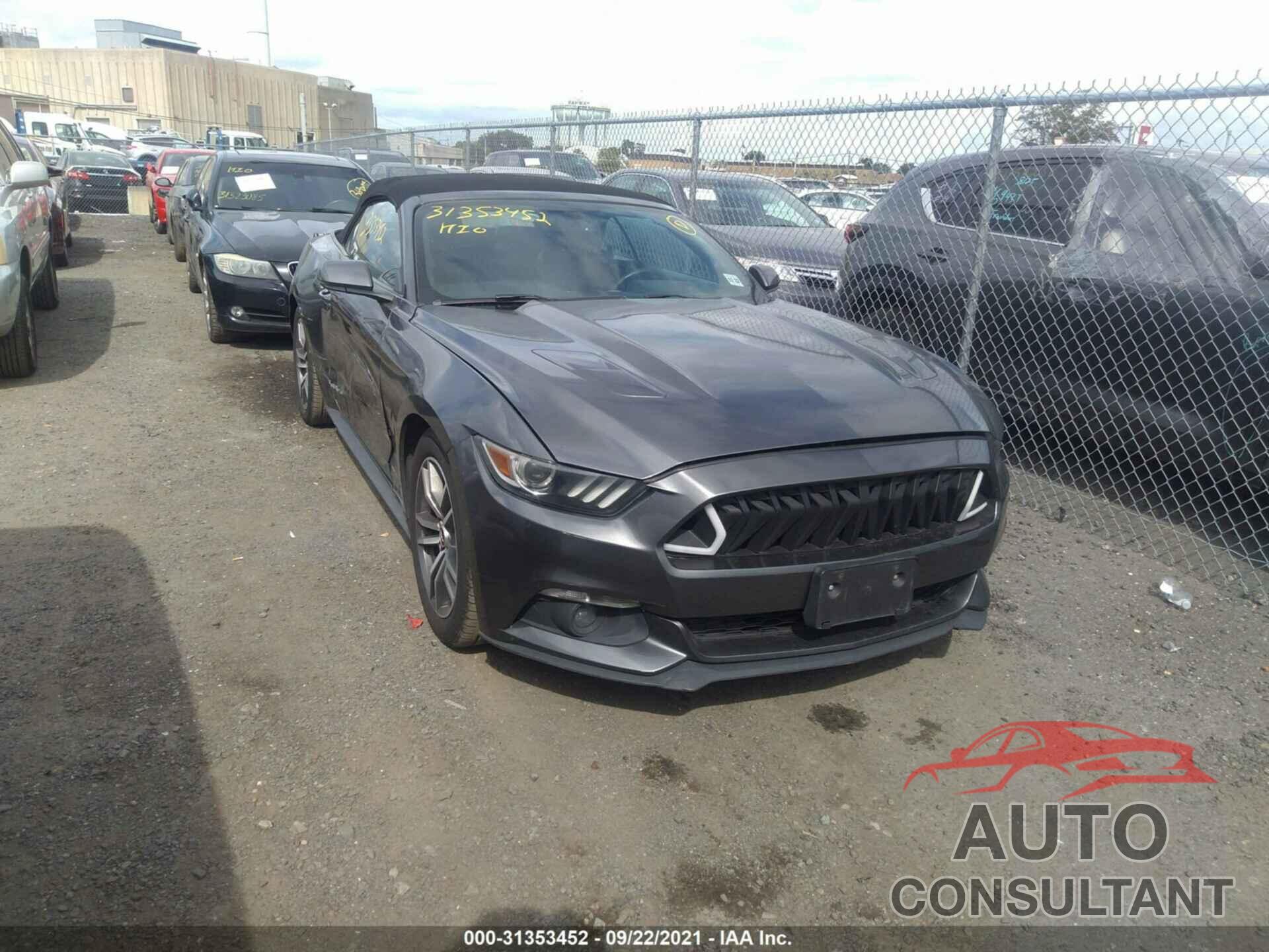 FORD MUSTANG 2017 - 1FATP8UH3H5204805