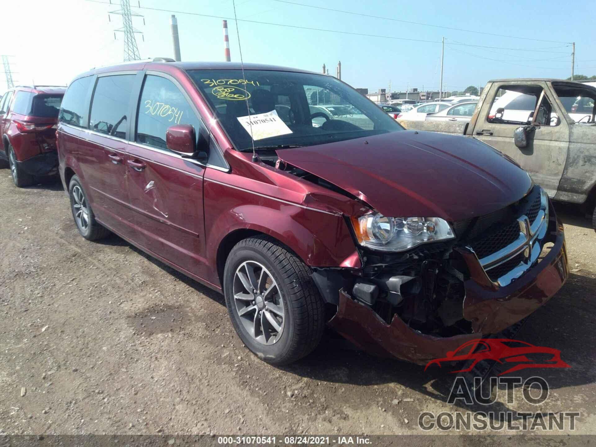 DODGE GRAND CARAVAN 2017 - 2C4RDGCG9HR677191