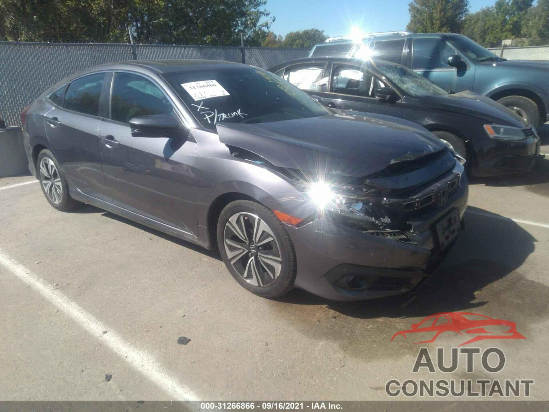 HONDA CIVIC SEDAN 2016 - 19XFC1F33GE031754