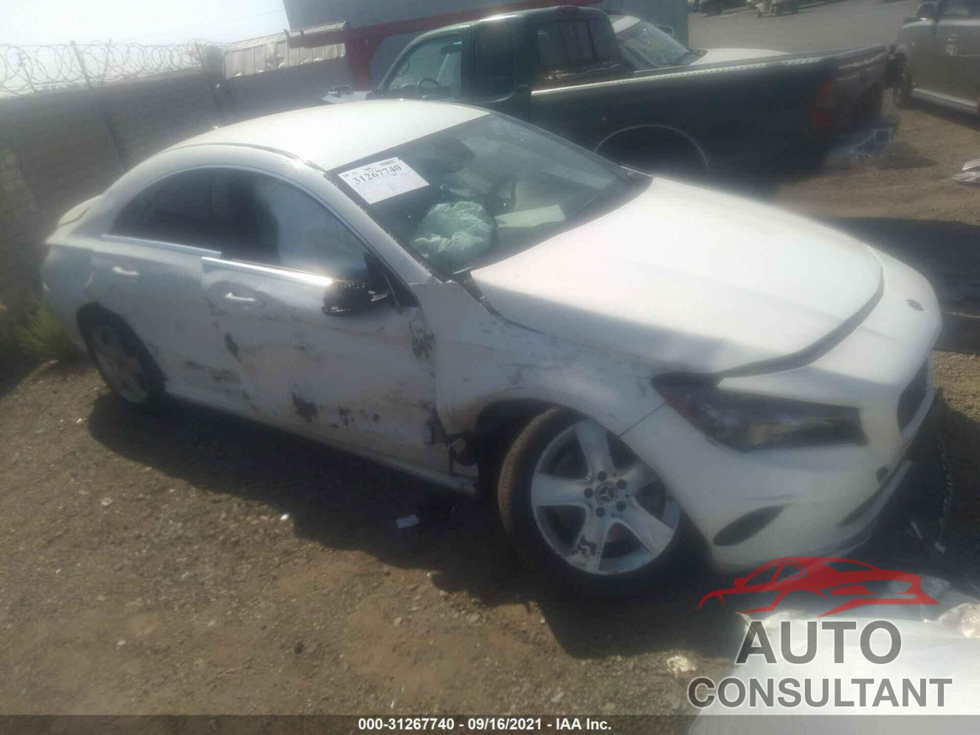 MERCEDES-BENZ CLA 2018 - WDDSJ4EB1JN692139