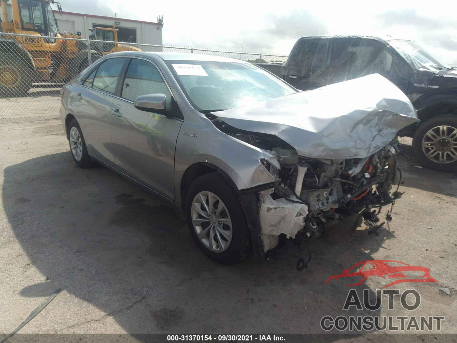 TOYOTA CAMRY 2017 - 4T1BD1FK4HU206546
