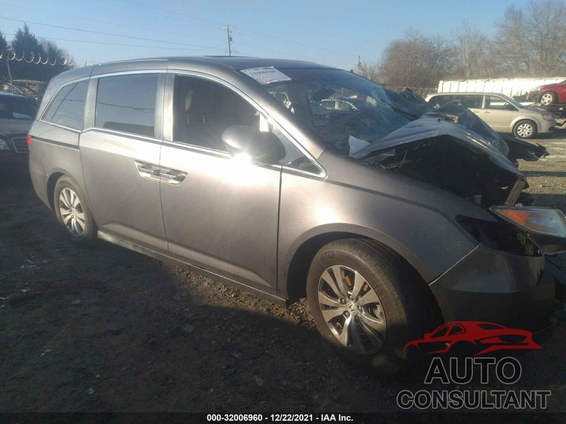 HONDA ODYSSEY 2016 - 5FNRL5H69GB134120