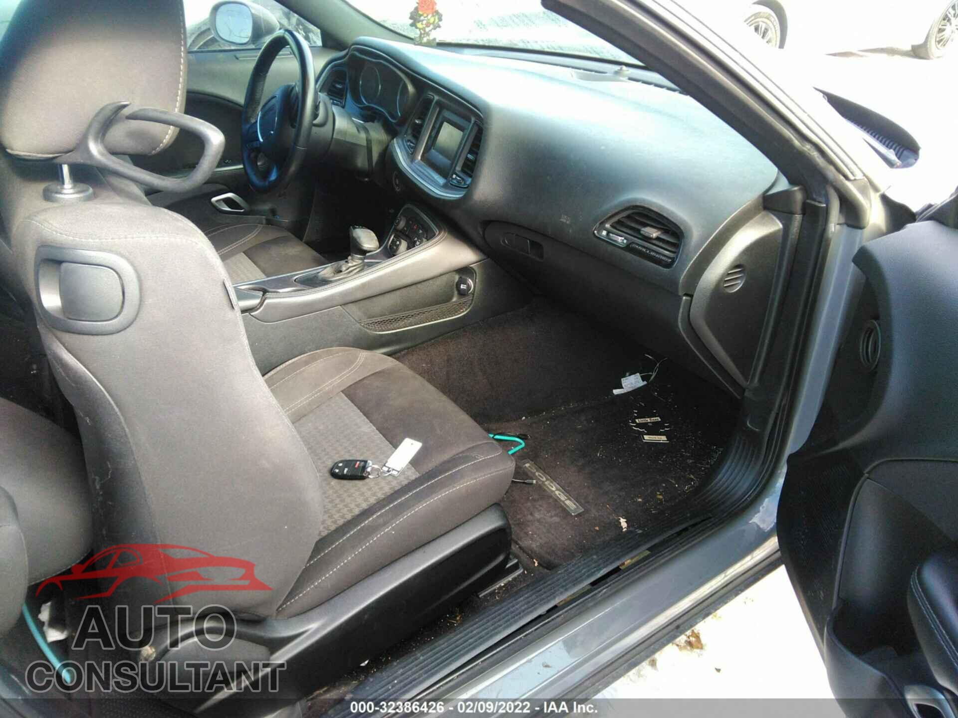DODGE CHALLENGER 2017 - 2C3CDZAG9HH607799